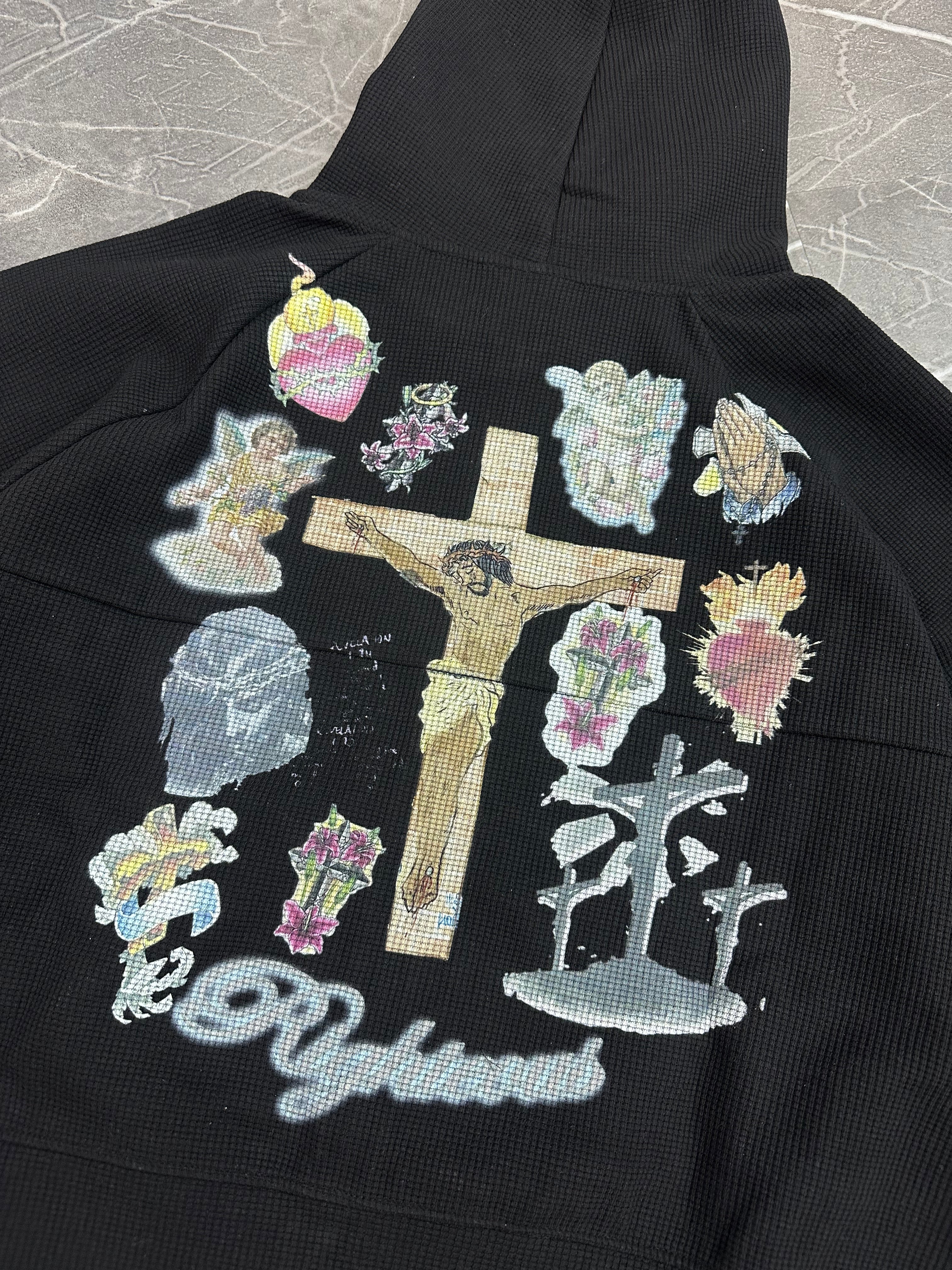 Righteous Thermal Zip Up “Black”