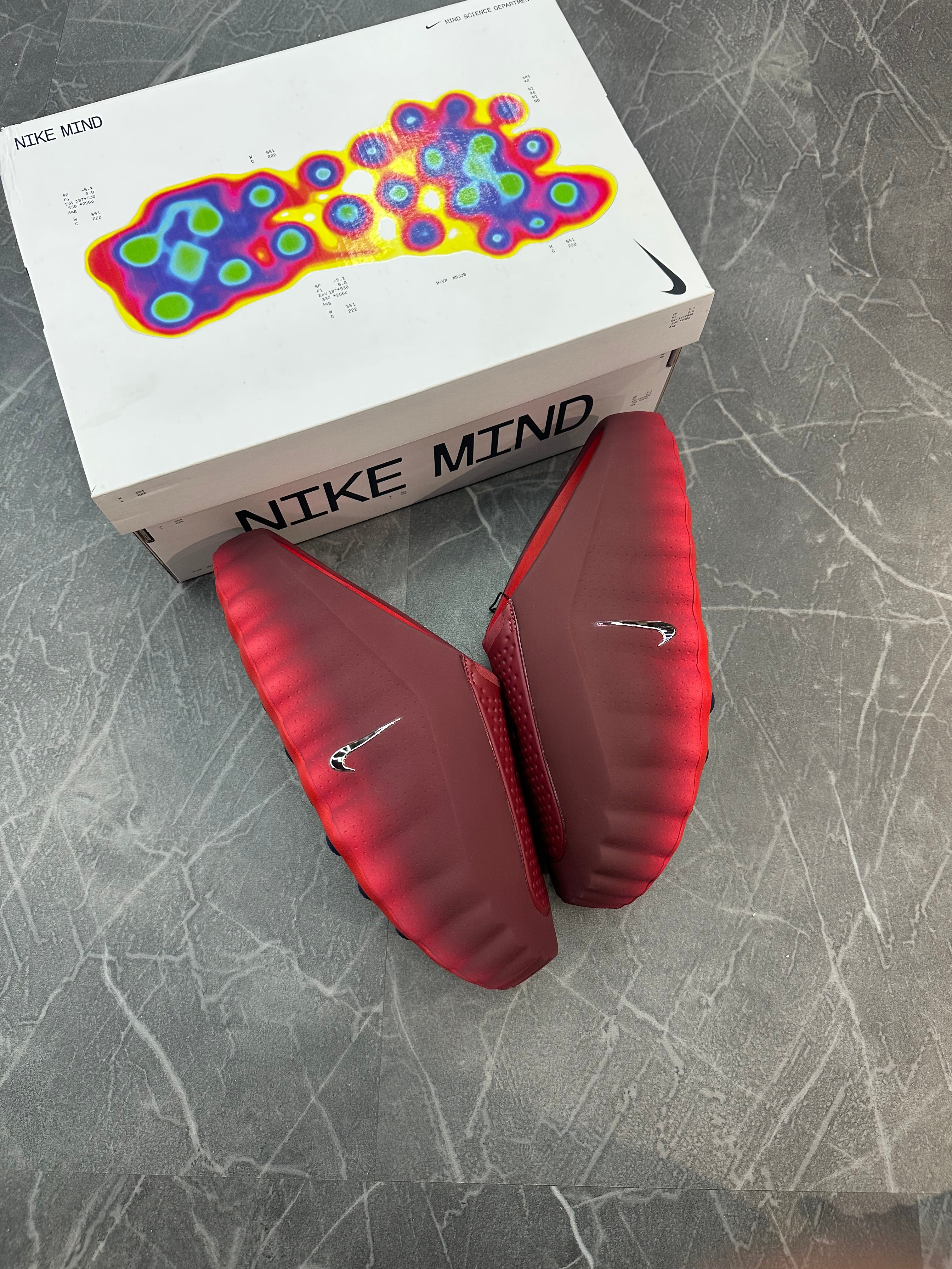 Nike Mind 001 Slide “Team Red University Red”