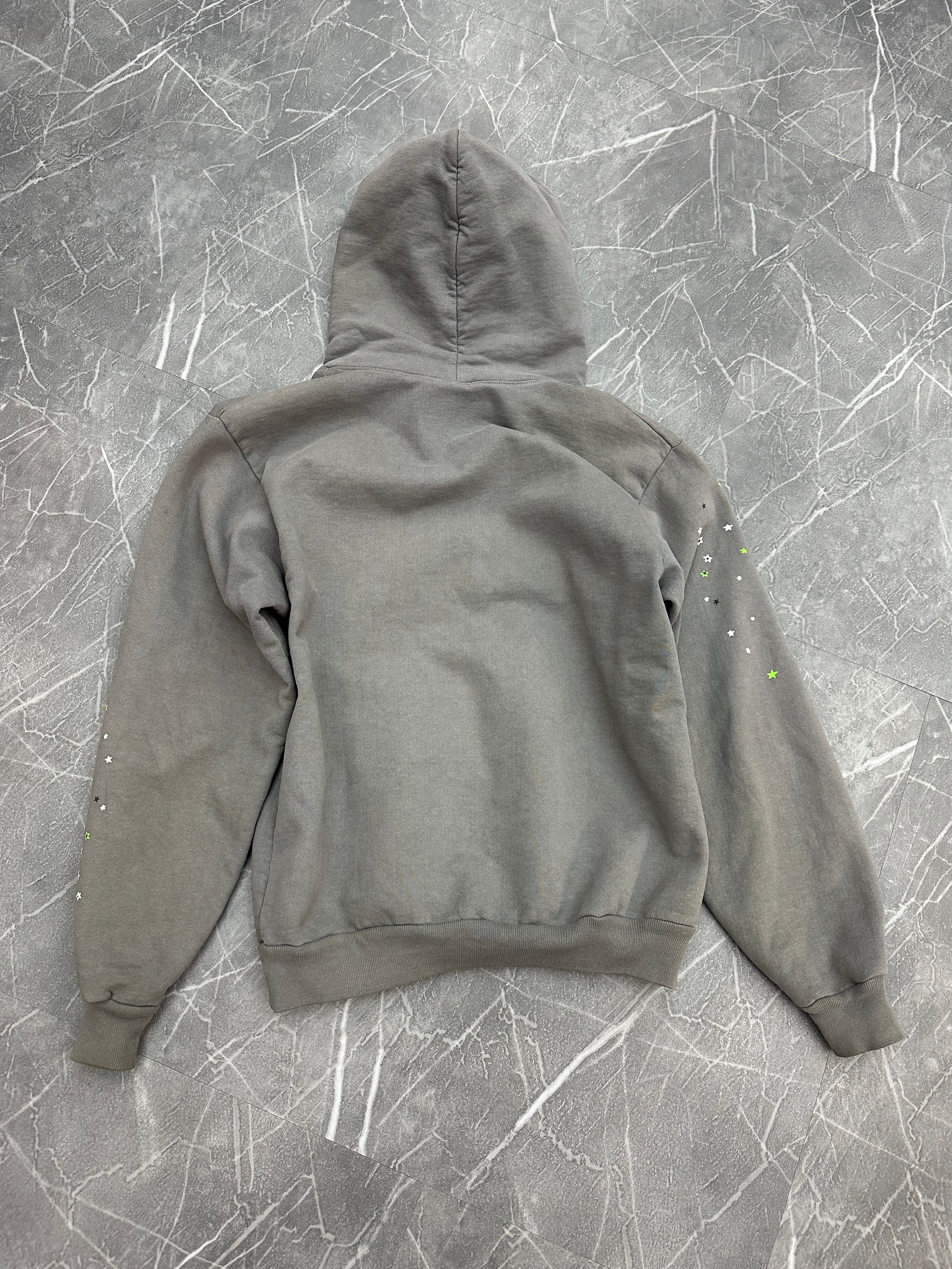 Sp5der Hoodie “Slate Grey”