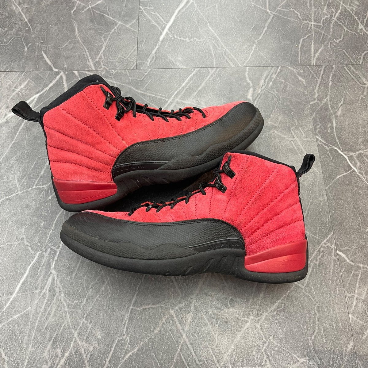 Jordan 12 Retro Reverse Flu Game (Size 12) (Moderately Worn)
