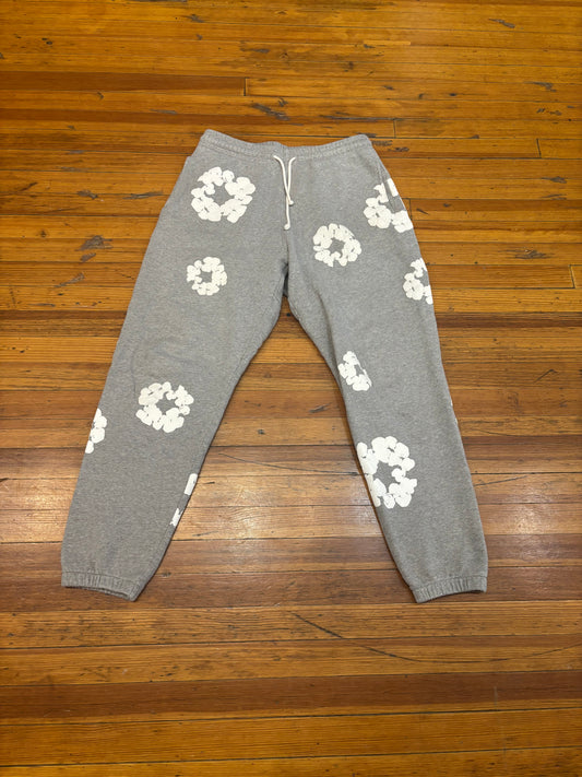 Denim Tears Cotton Wreath Sweatpants “Grey”