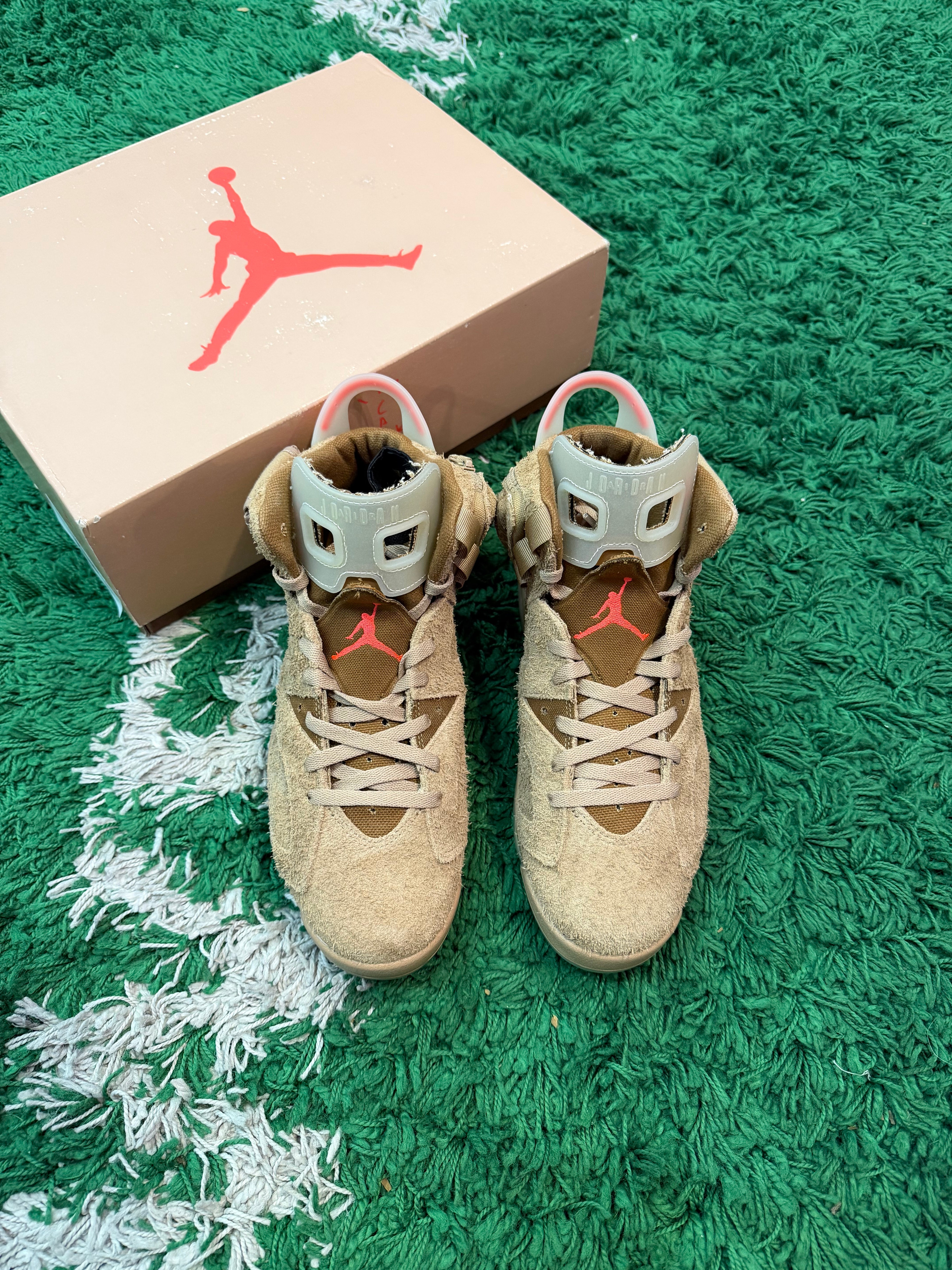 Jordan 6 x Travis Scott “British Khaki”
