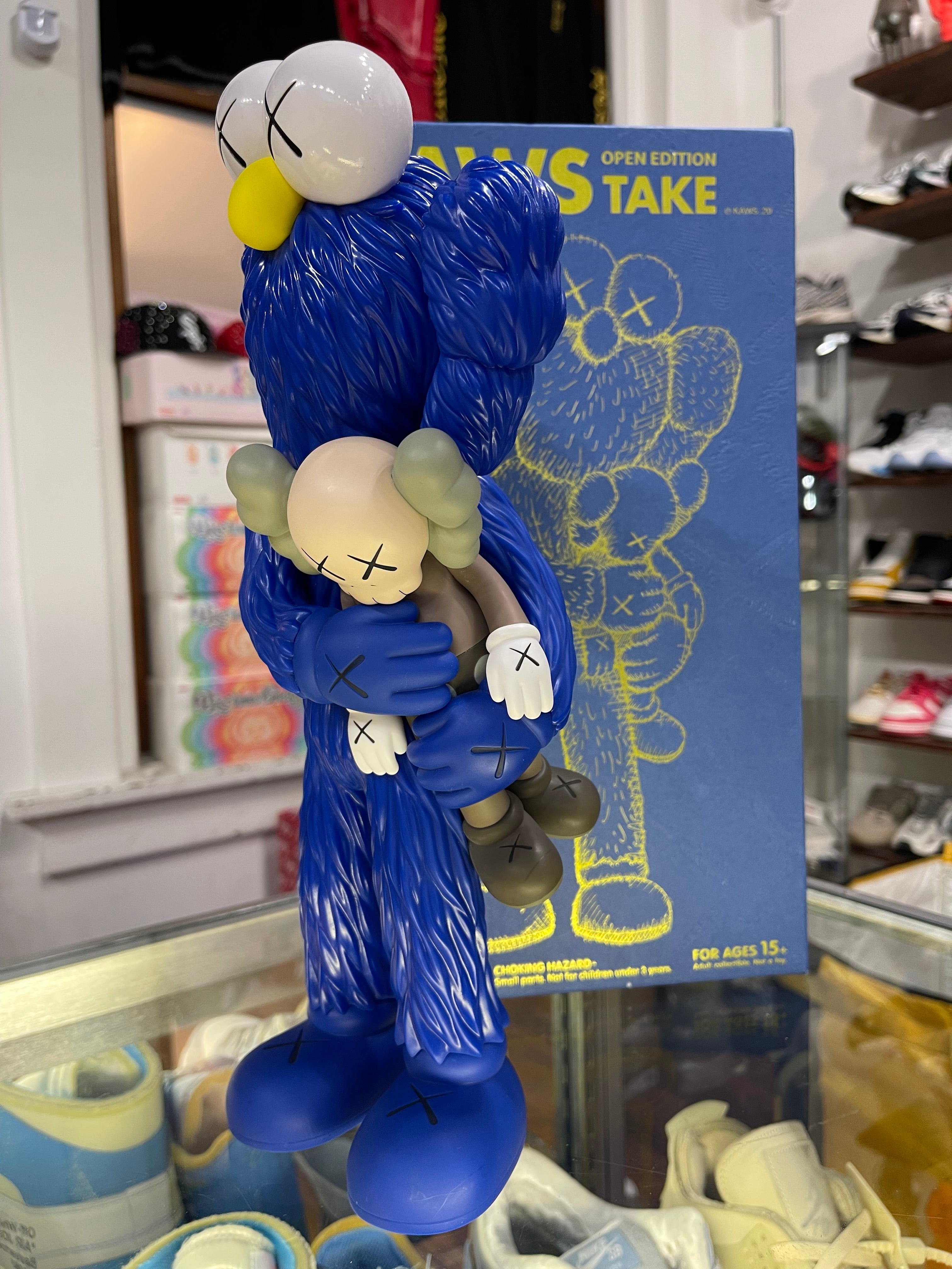 Kaws Take Vinyl Figure “Blue”