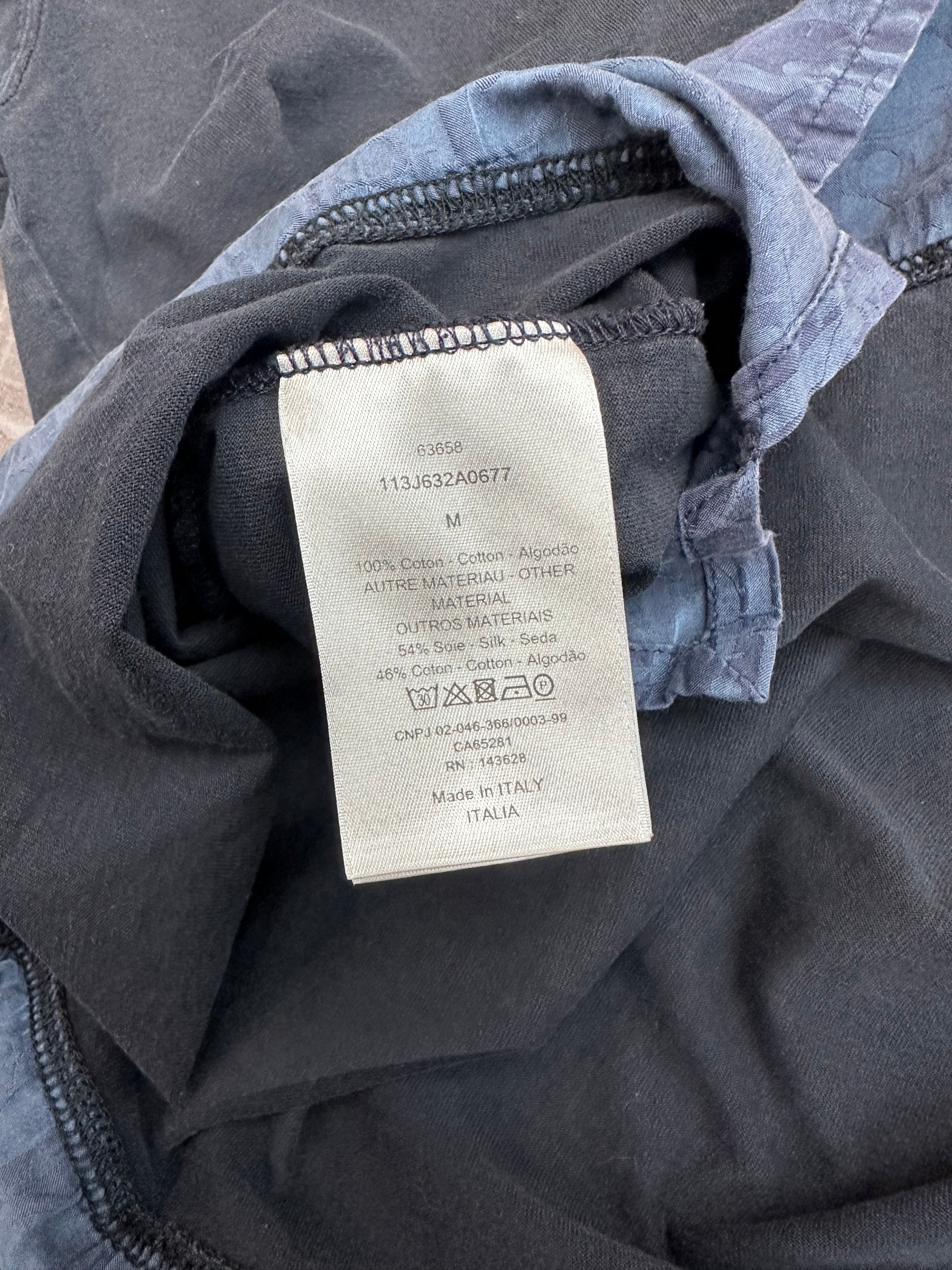 DIOR Tee Navy Oblique