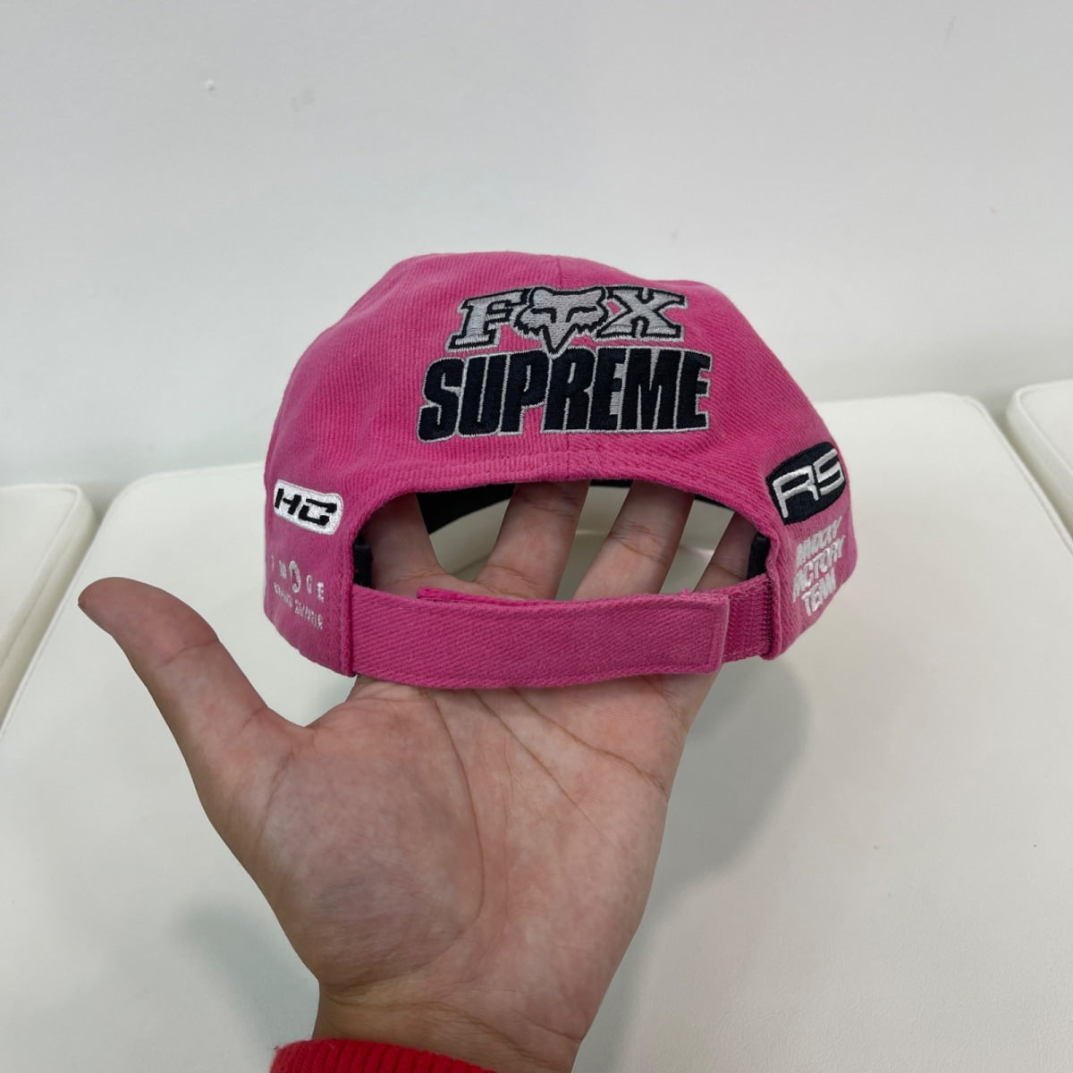 Supreme Fox Racing 6-Panel (FW25) White - Image 3