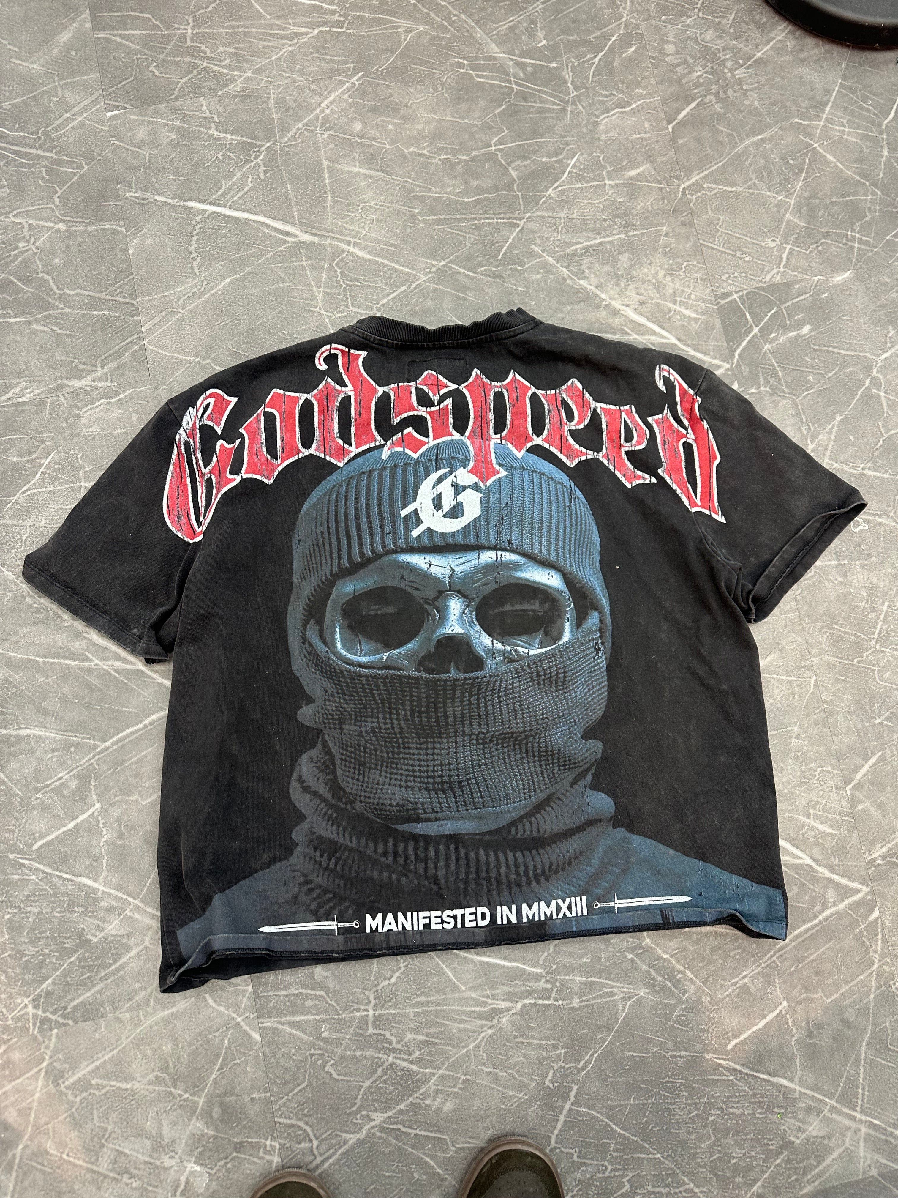 Godspeed Skulltrooper Tee Black