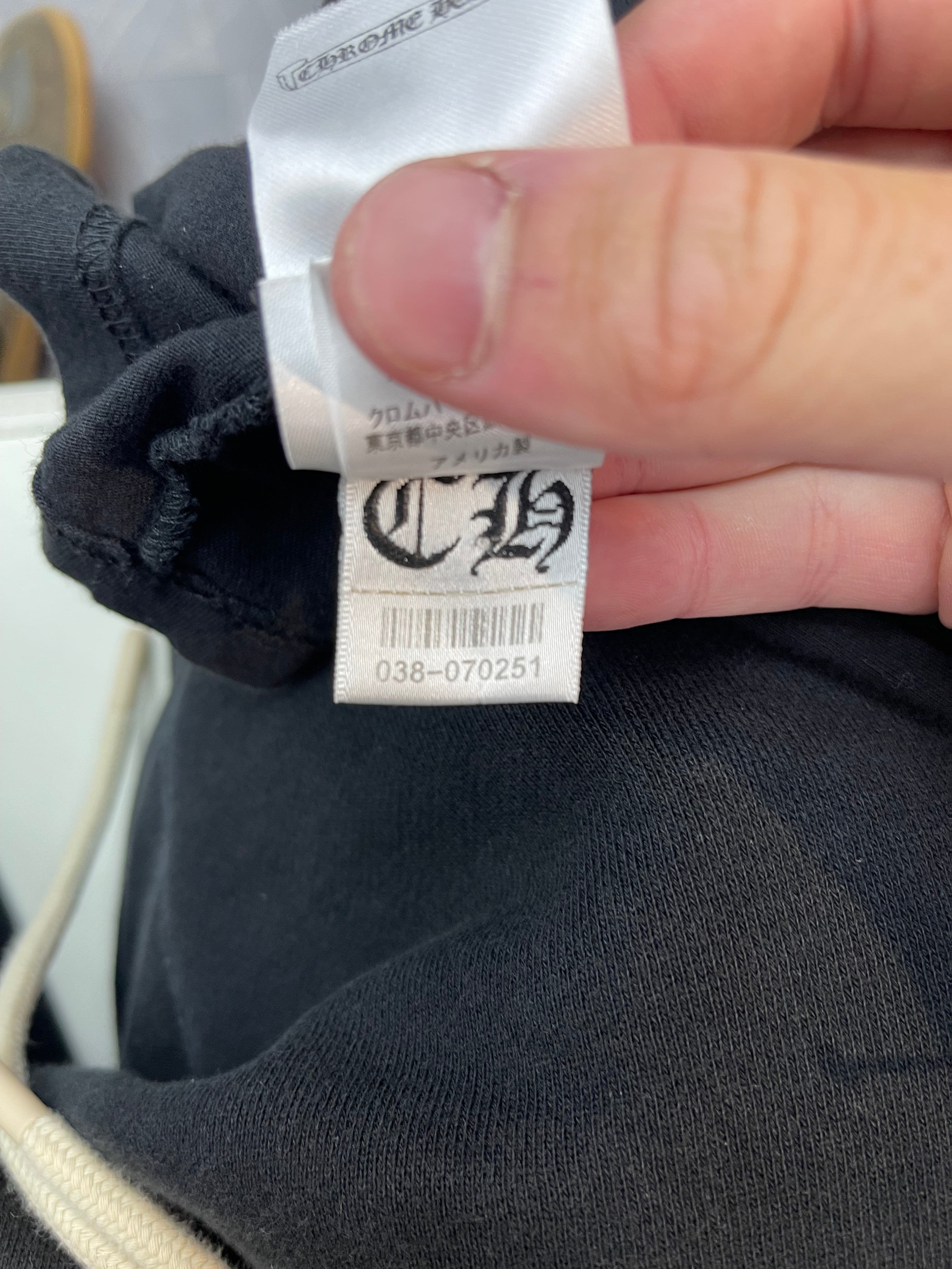 Chrome Hearts Neck Logo Long Sleeve