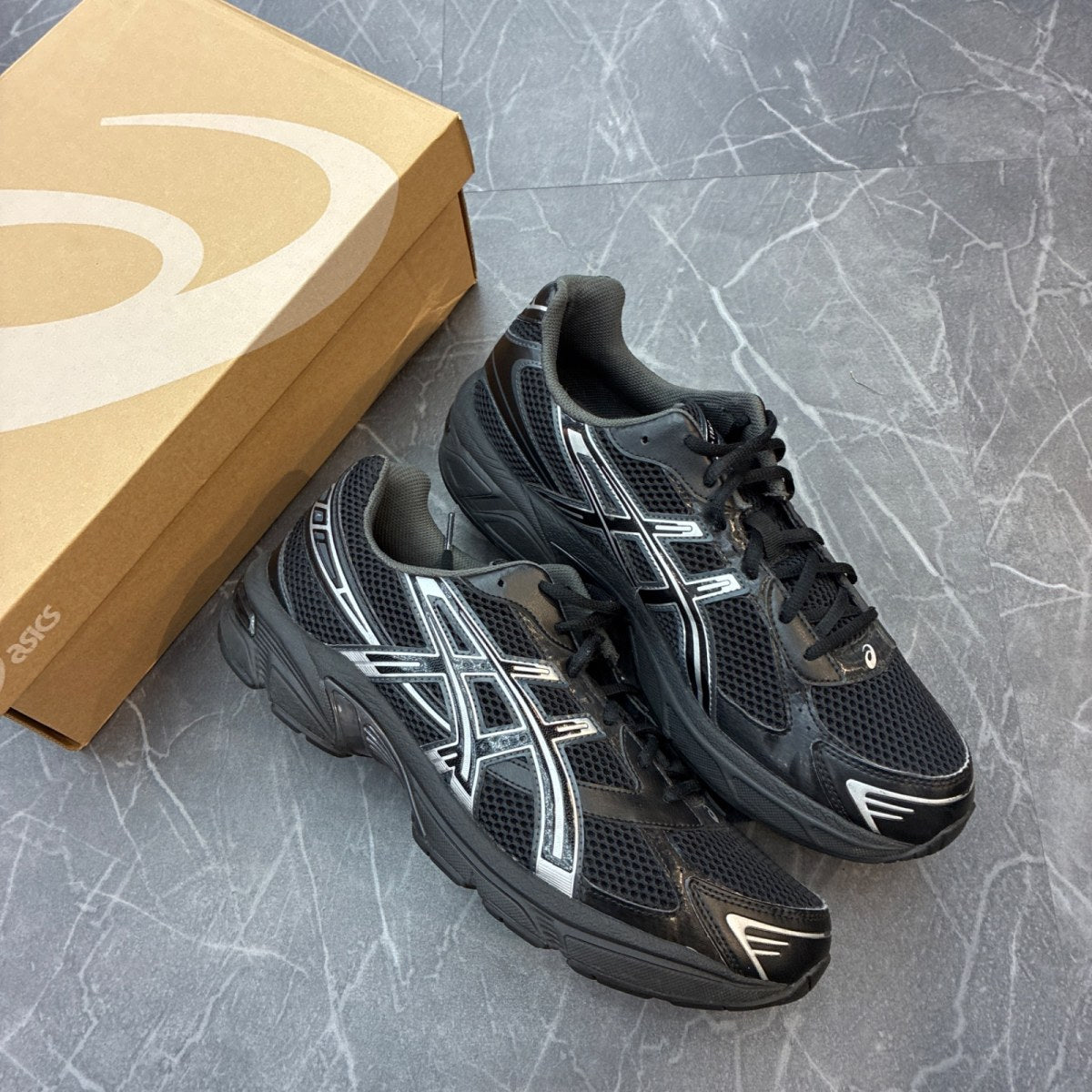 ASICS Gel-1130 Black Pure Silver - Image 6