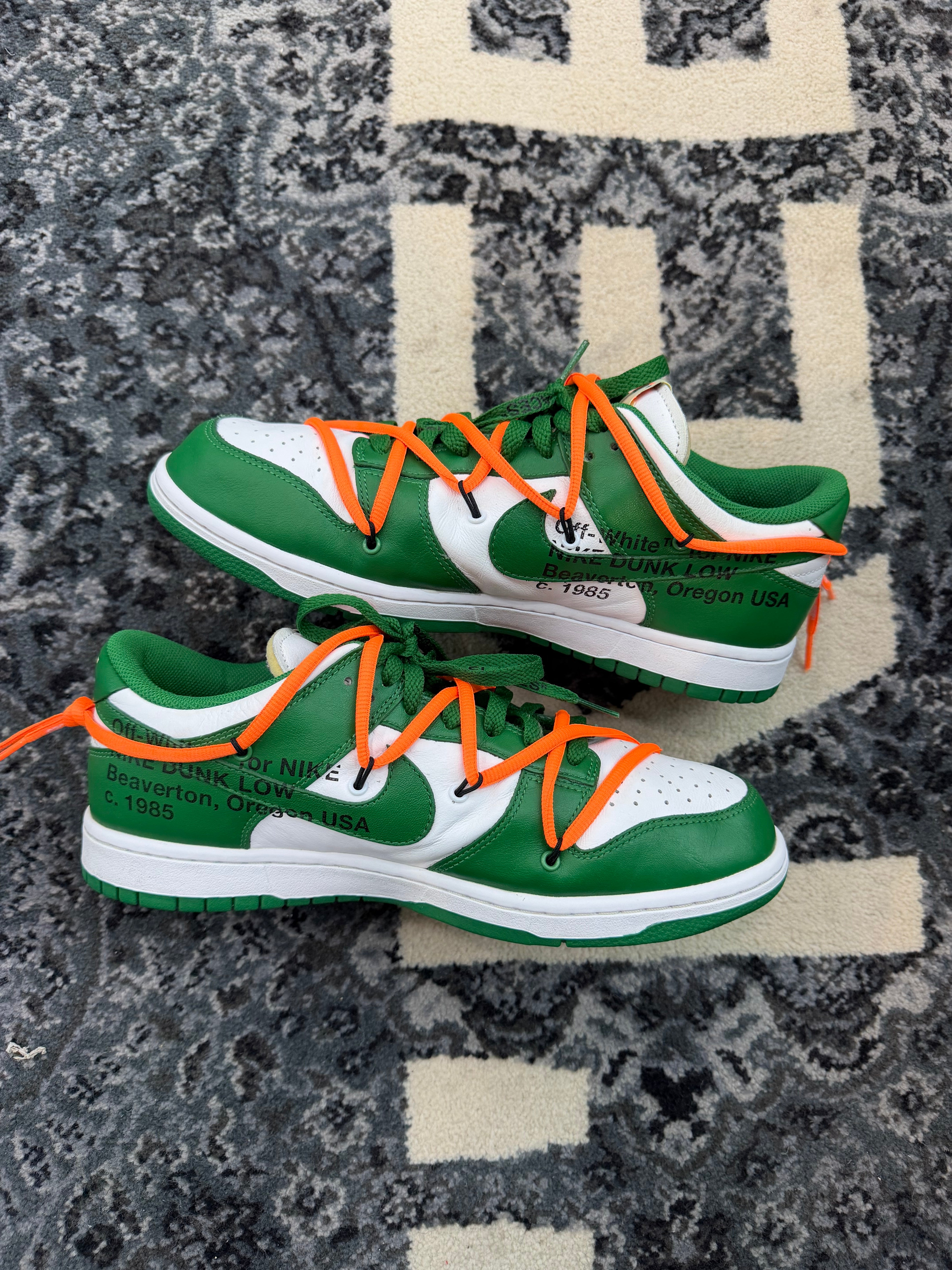 Nike Dunk Low Off White “Pine Green”