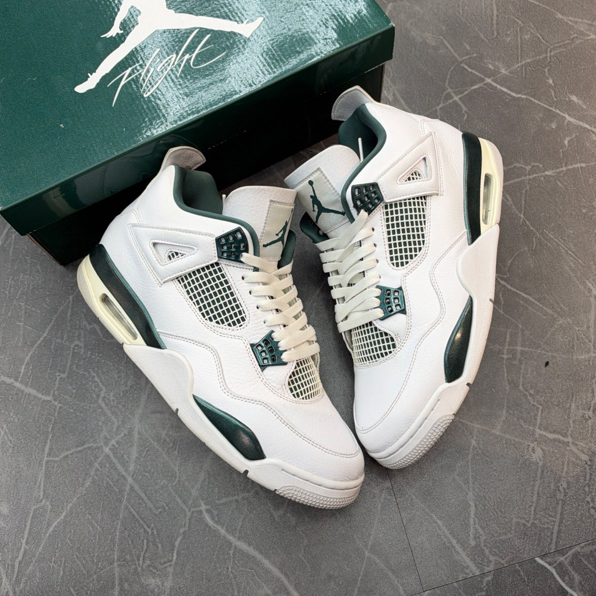 Jordan 4 Retro Oxidized Green (Size 12) (Lightly Worn)