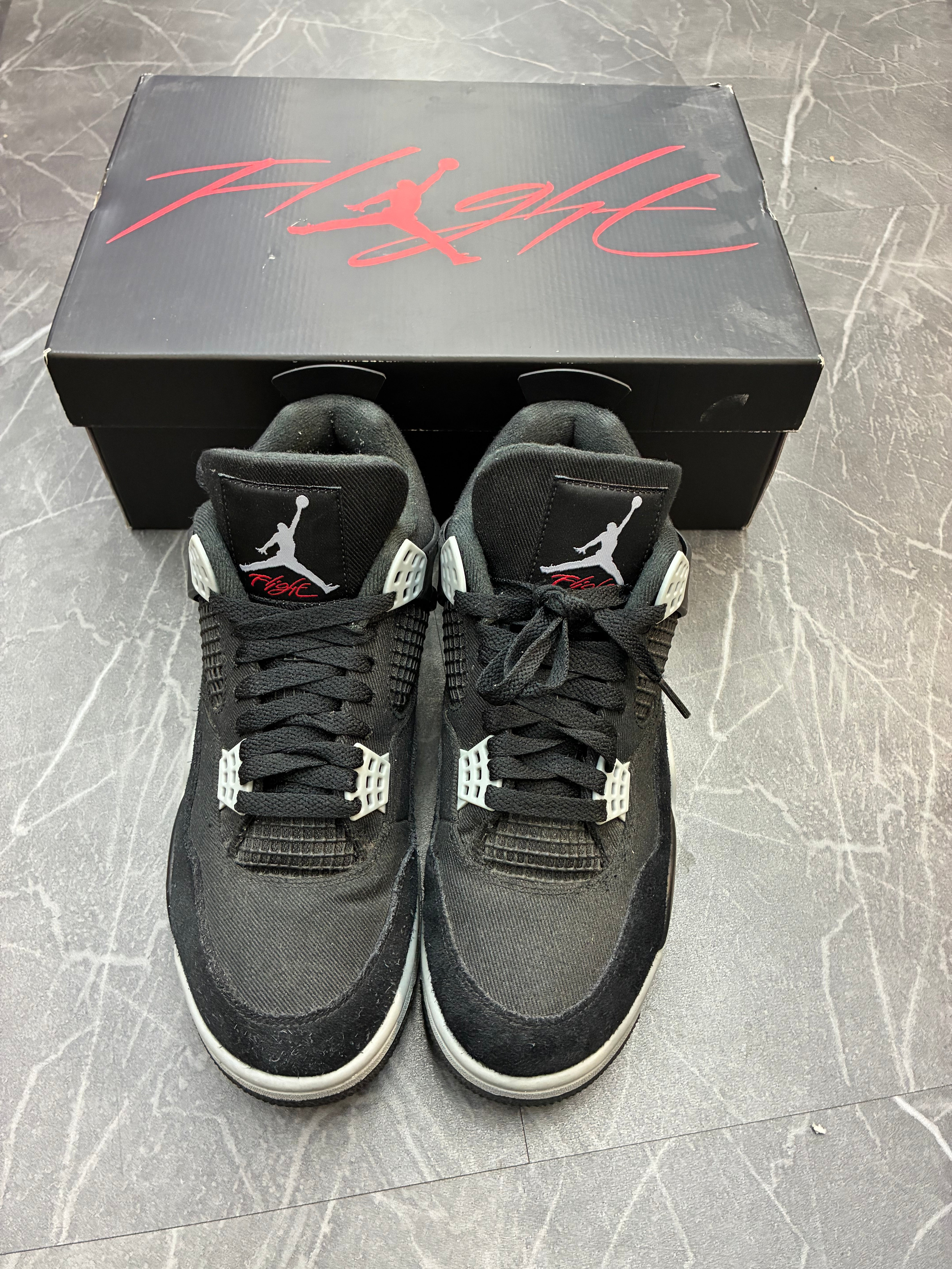 Jordan 4 “Black Canvas”