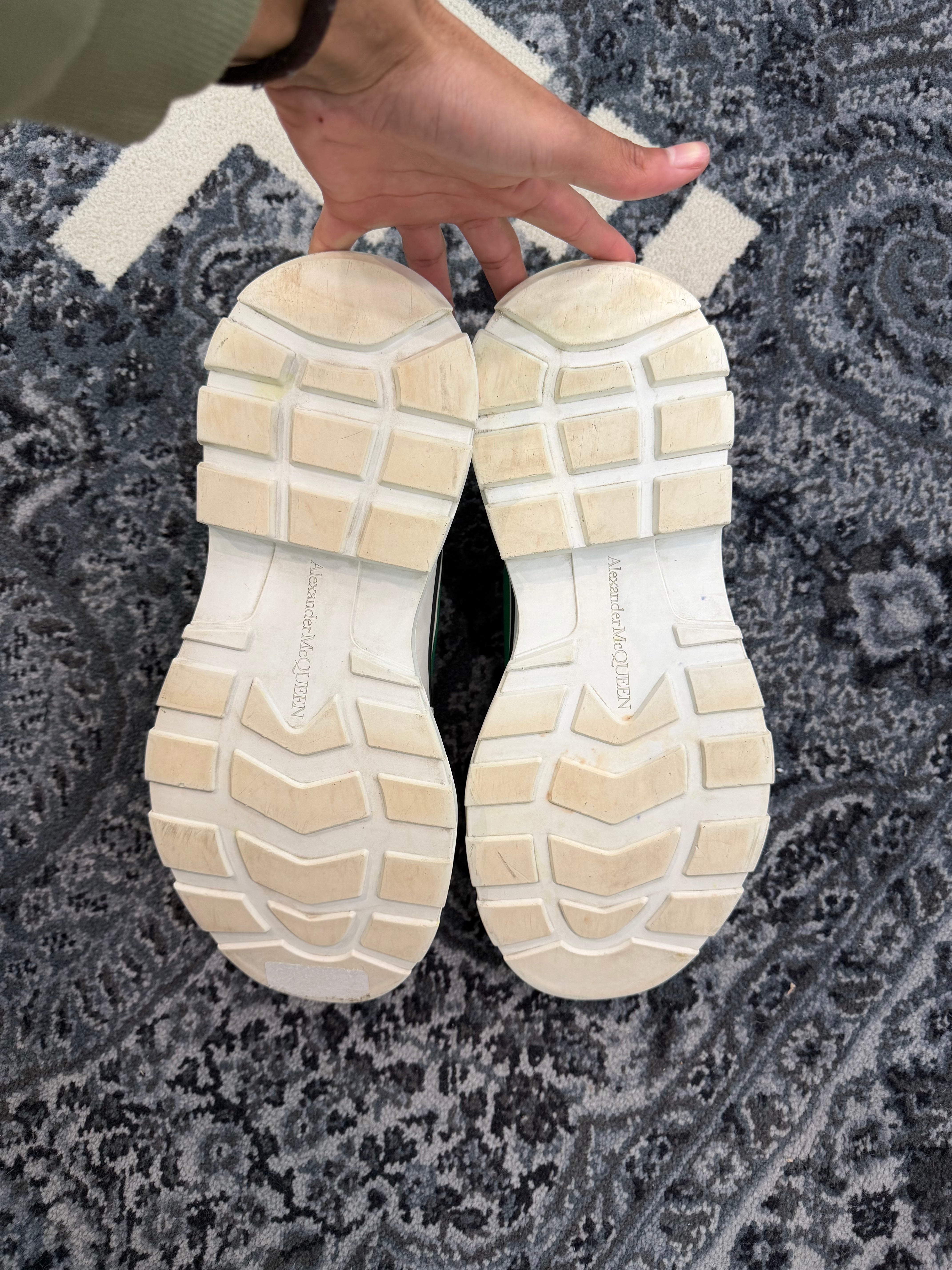 Alexander McQueen Tread Slick Lace Up “Green”