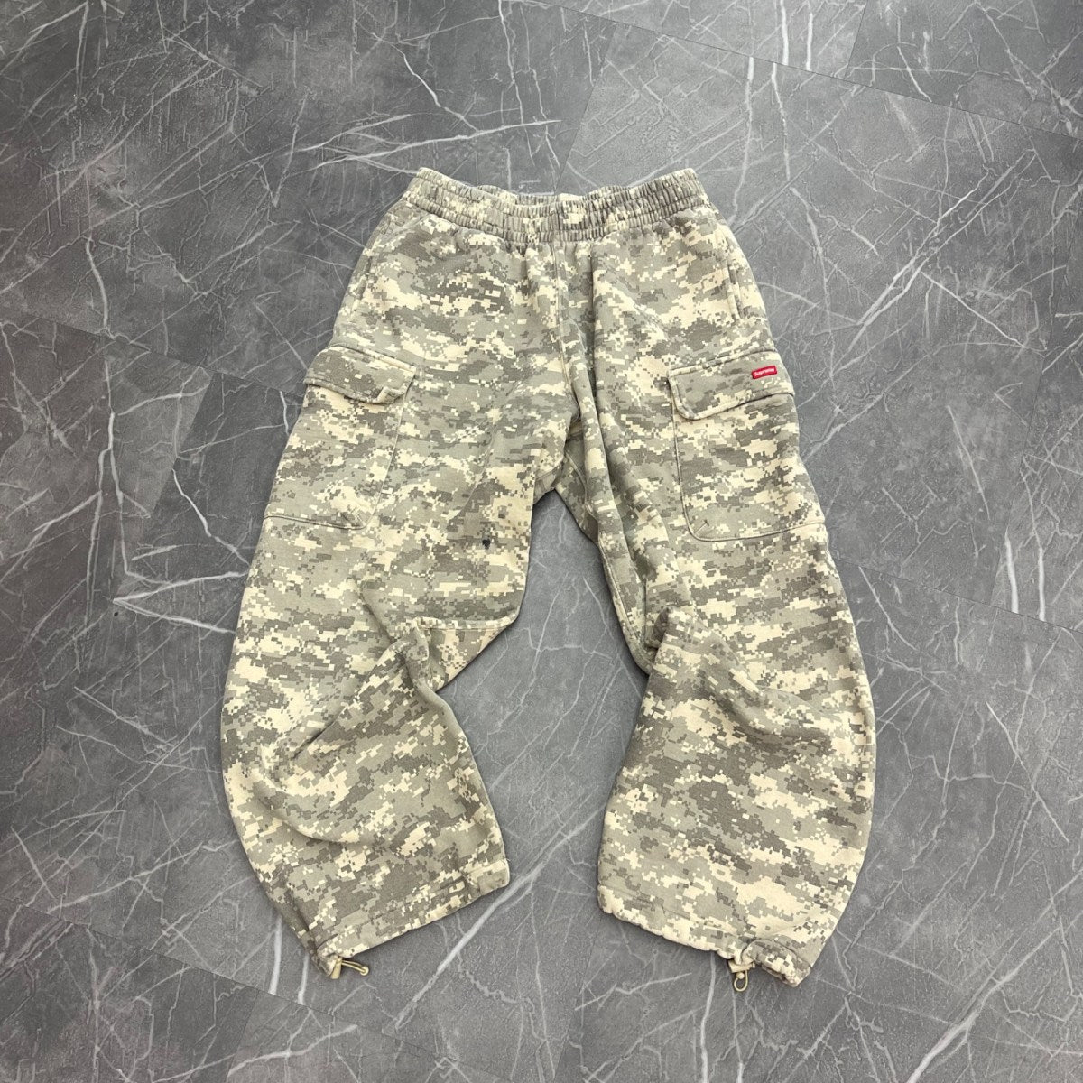Supreme Small Box Cargo Sweatpant (FW25) Digital Camo - Image 1
