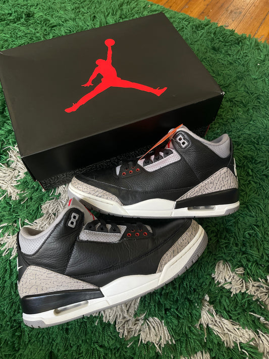 Jordan 3 “Black Cement” (2024)