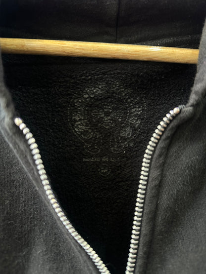 Chrome Hearts Red Cross Zip Up Hoodie