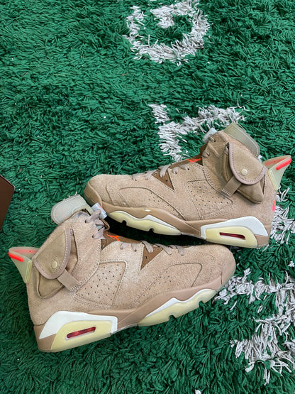Jordan 6 x Travis Scott “British Khaki”