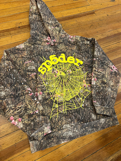 Sp5der Hoodie OG Web “Real Tree Camo”