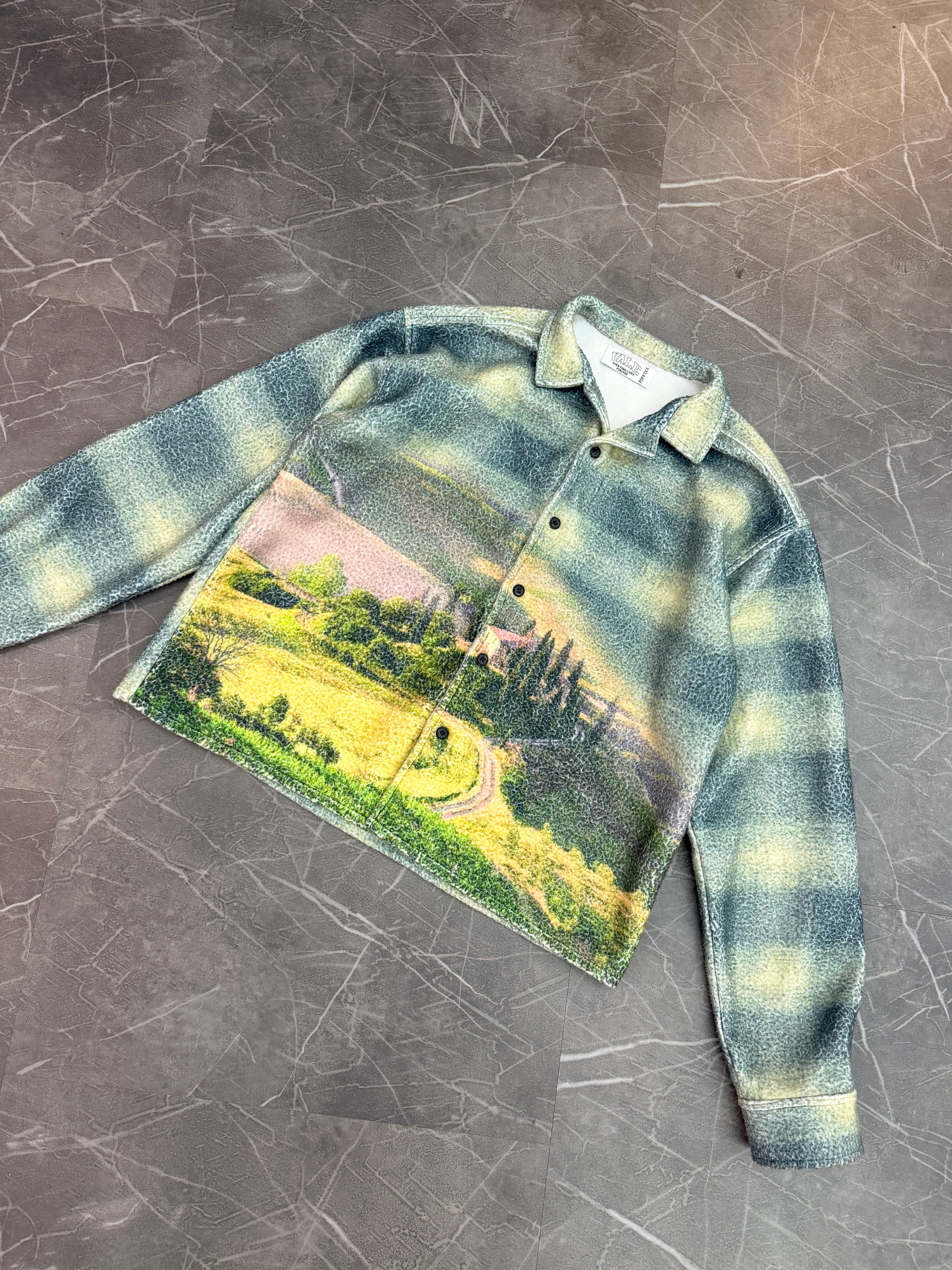 Vale Forever Fleece Button Zip Up