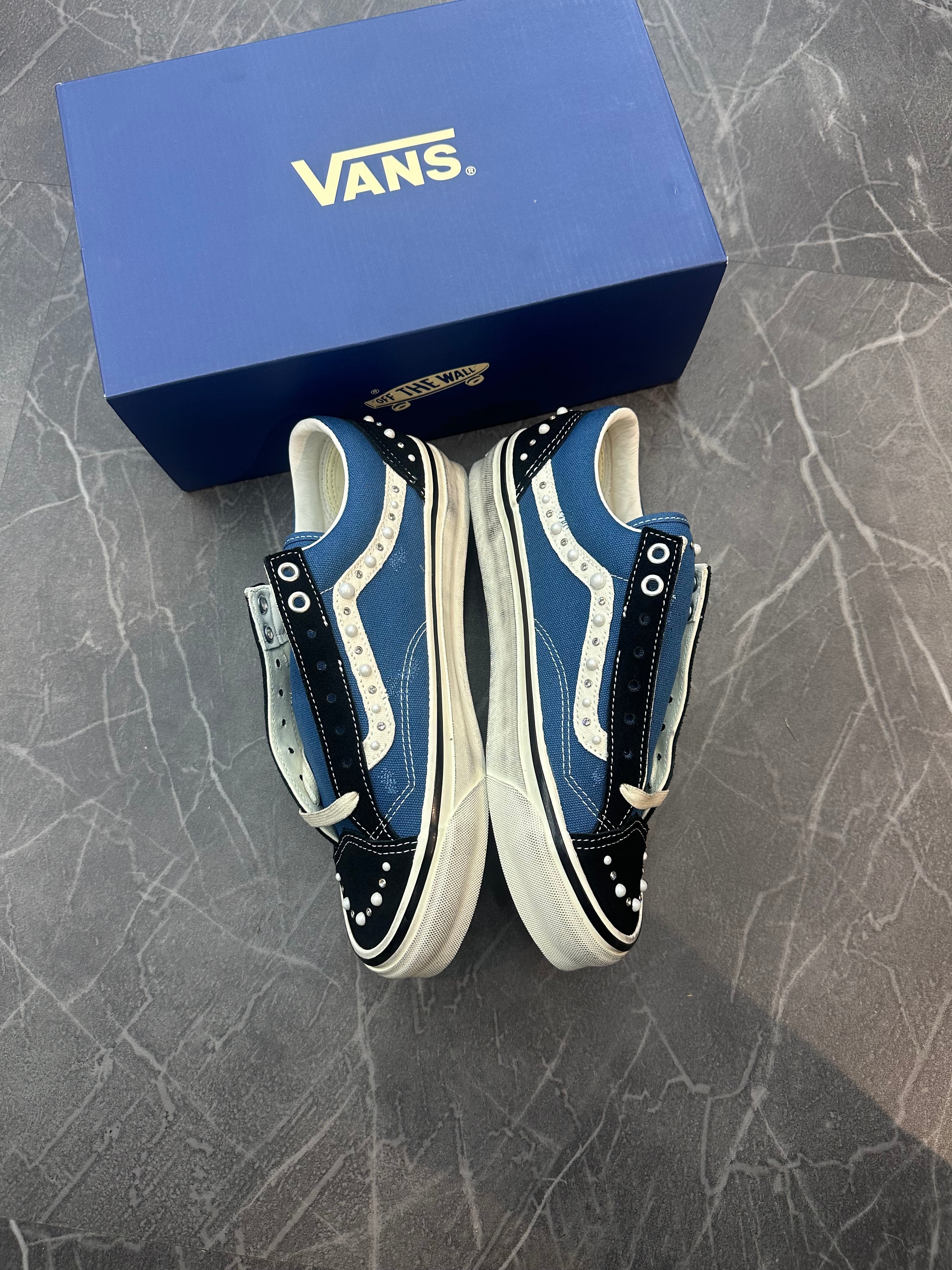 Vans LX Old Skool 36 “Pearlized Black Navy”