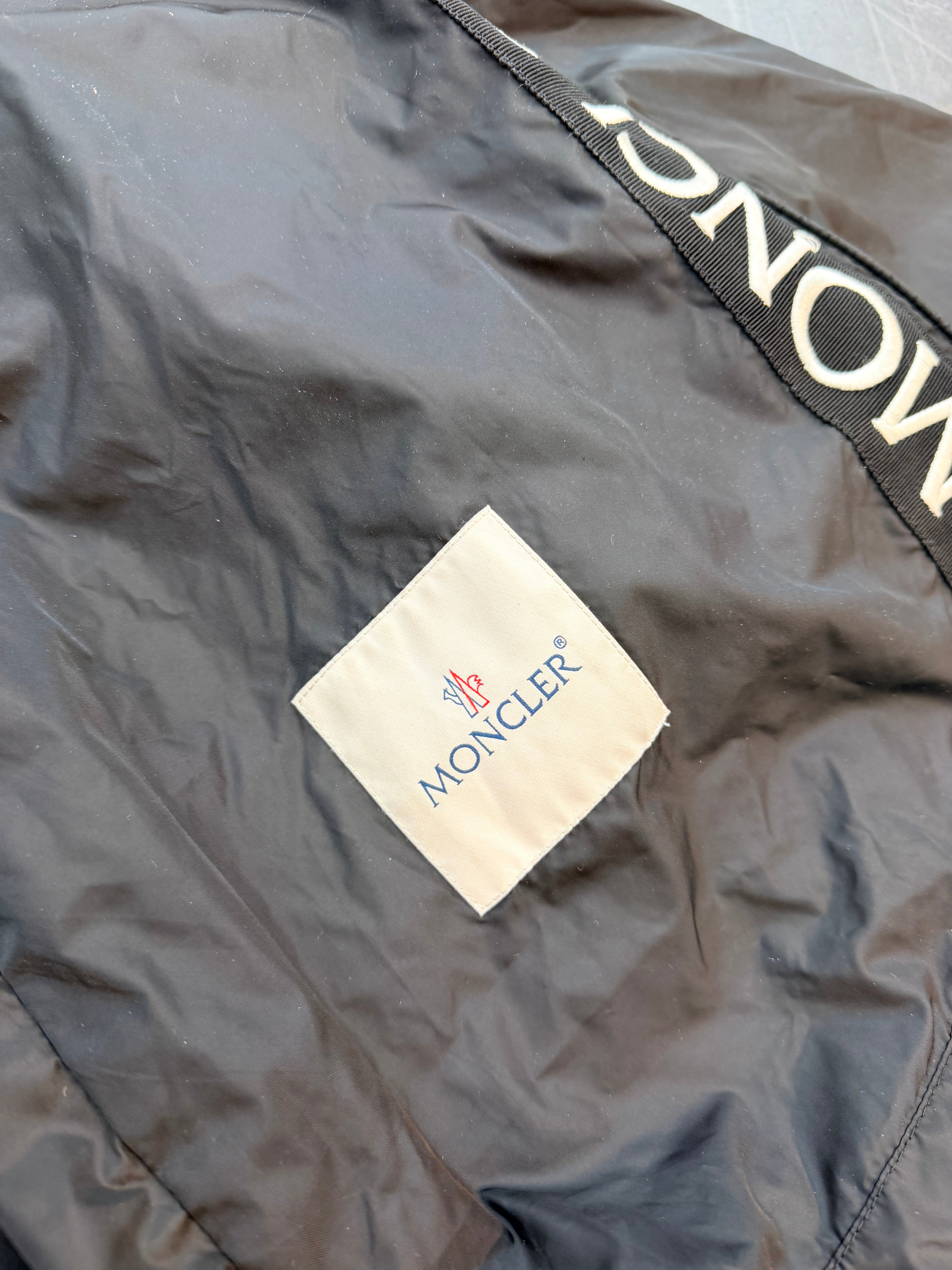 Moncler Black Zip Up Jacket
