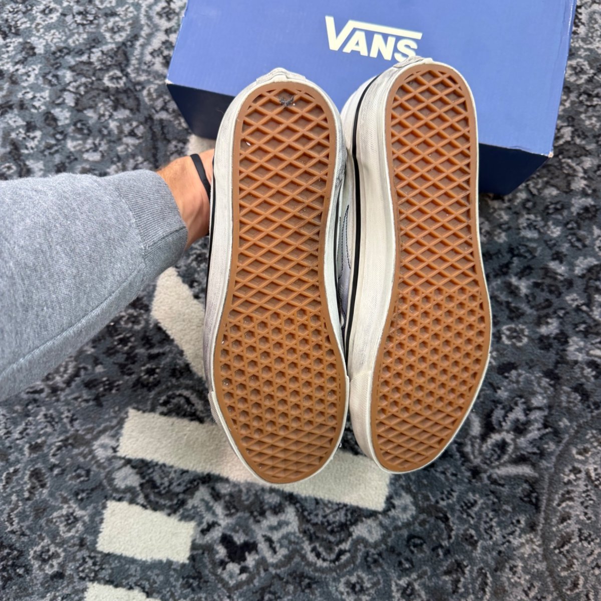 Vans LX Old Skool Archive Flame White - sole