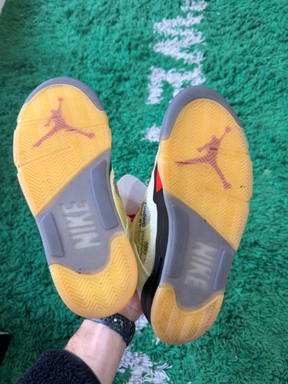 OFF-White Jordan 5 “Sail”