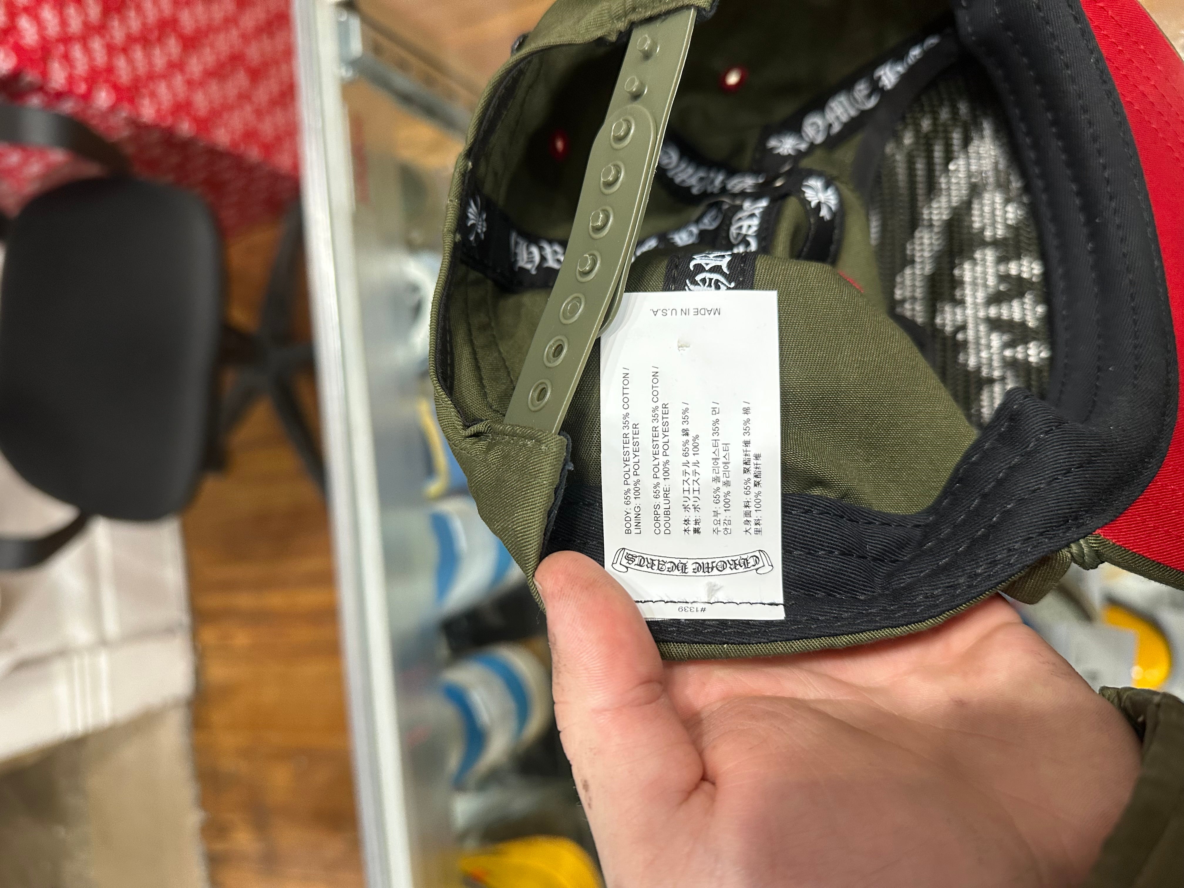 Chrome Hearts Gas Station Hat Army Green