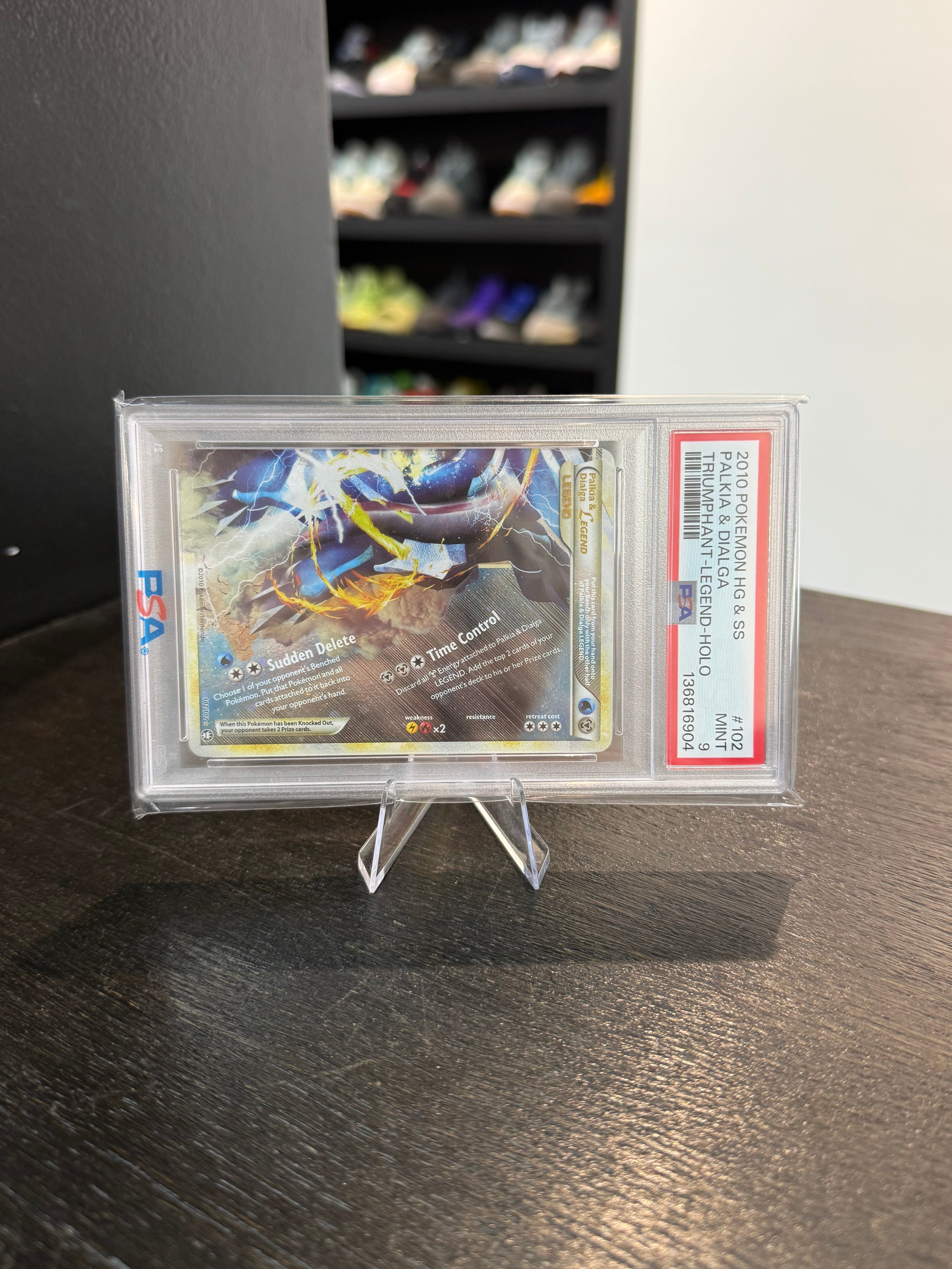 Palkia & Dialga Legend Bottom Half (PSA 9)