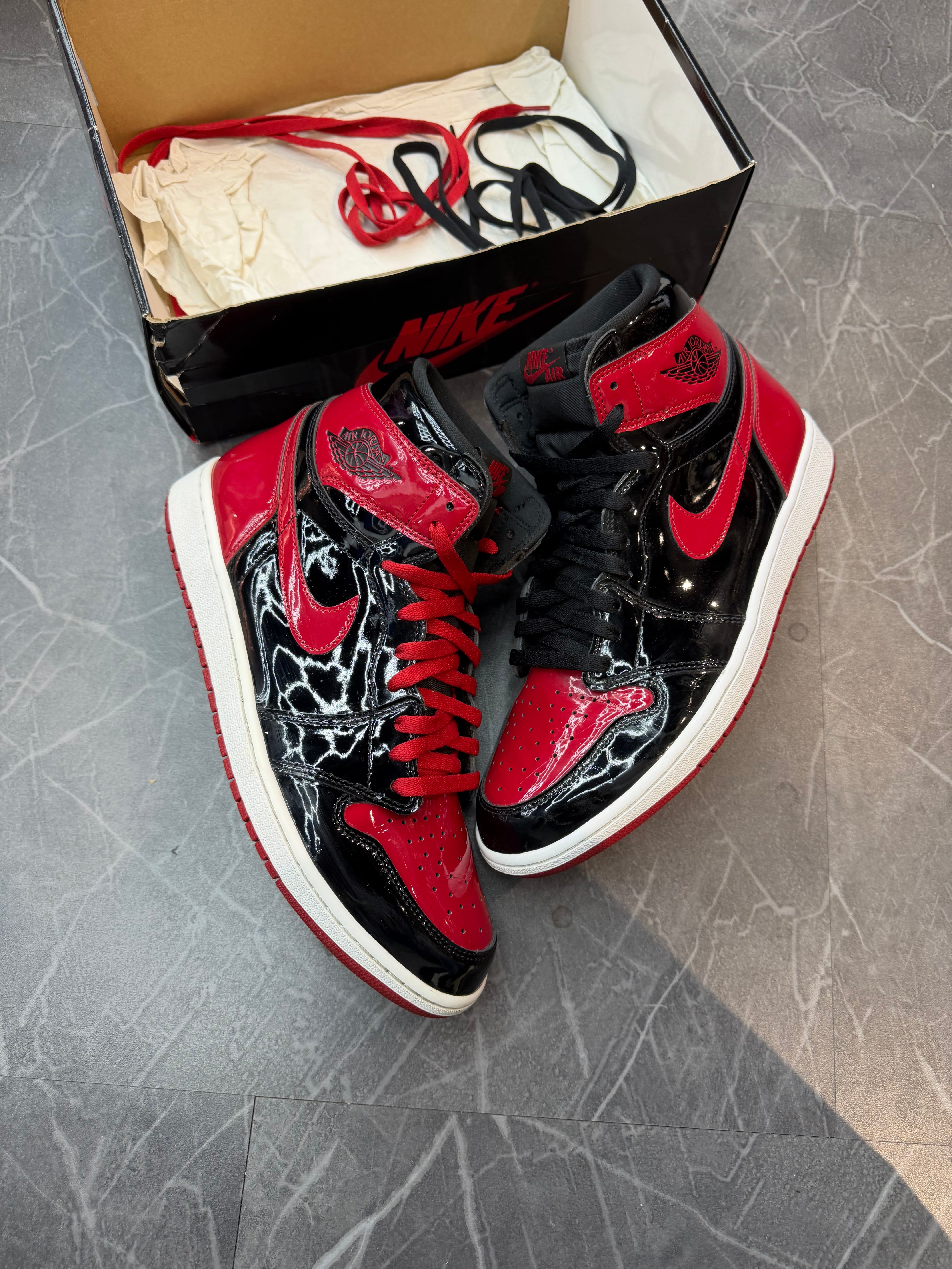 Jordan 1 High “Patent Bred”