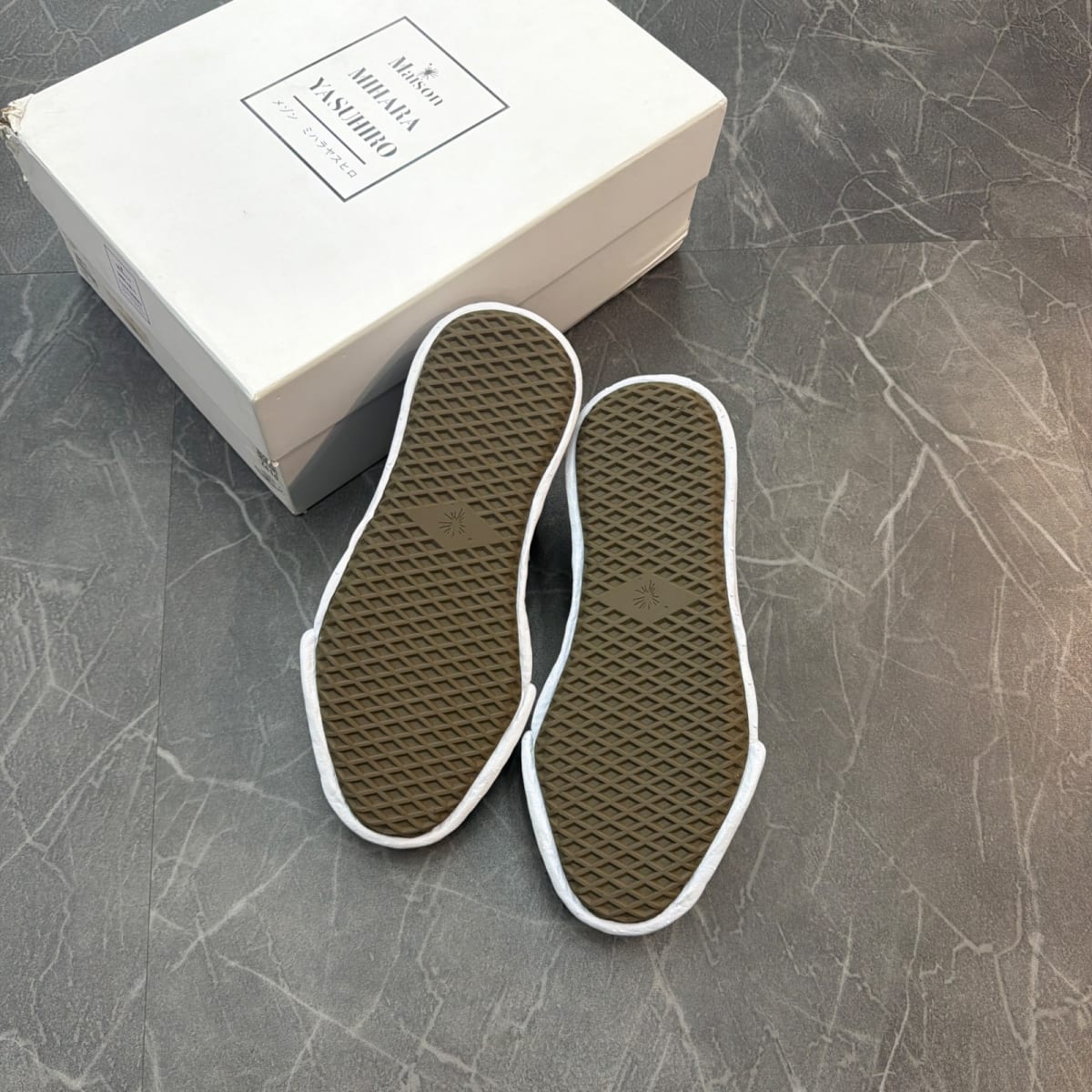 Maison Mihara Yasuhiro Peterson OG Sole Canvas Low Black (Size 41) (Tried On)