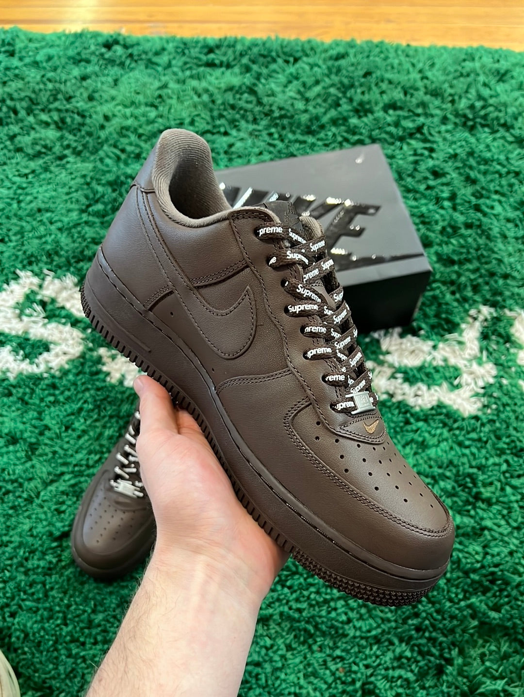 Nike Air Force 1 x Supreme “Brown”