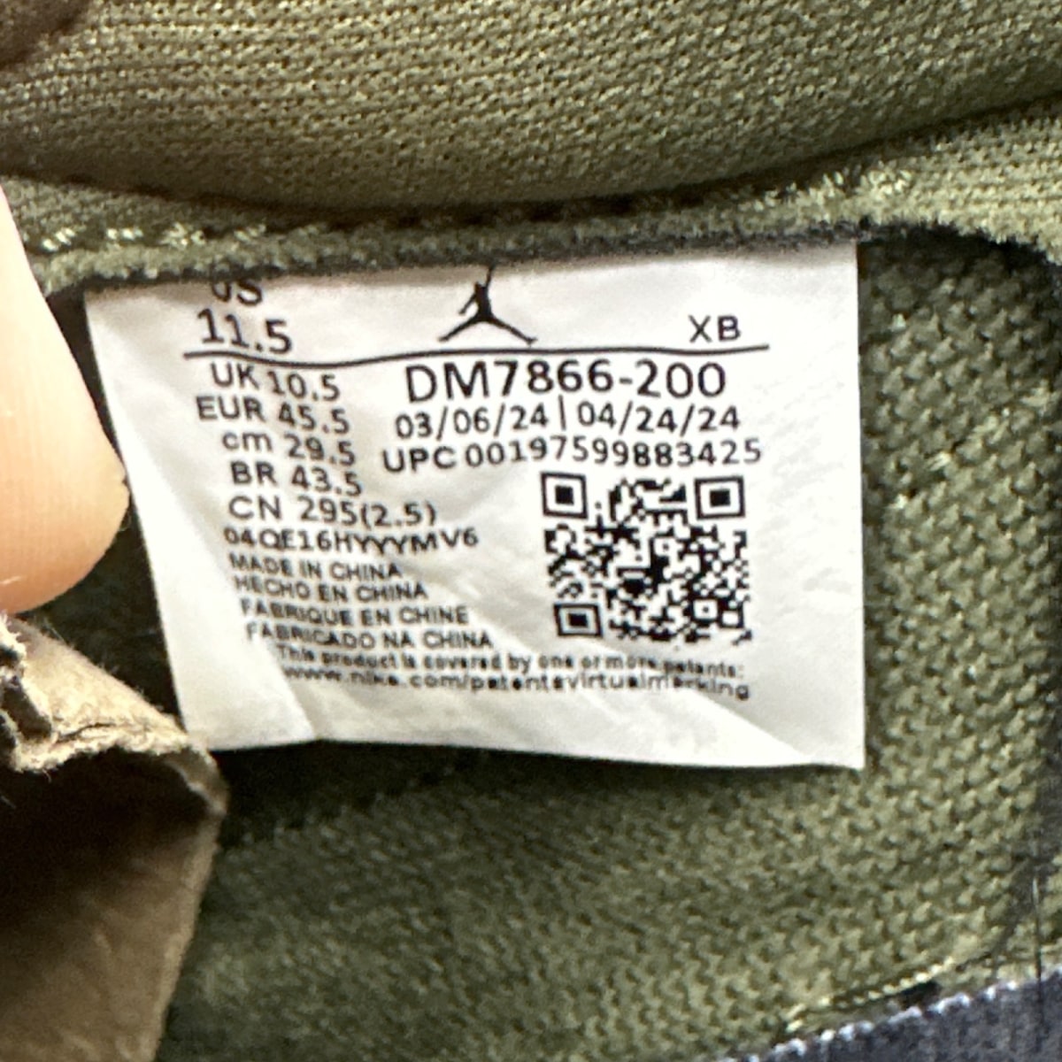 Jordan 1 Retro Low OG SP Travis Scott Medium Olive - Image 4