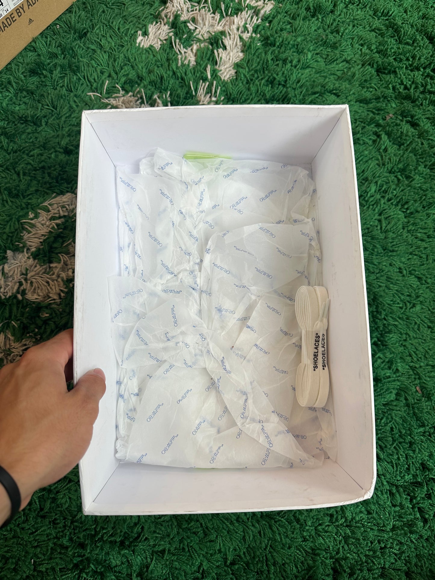 Off White Out Of Office “Tan”