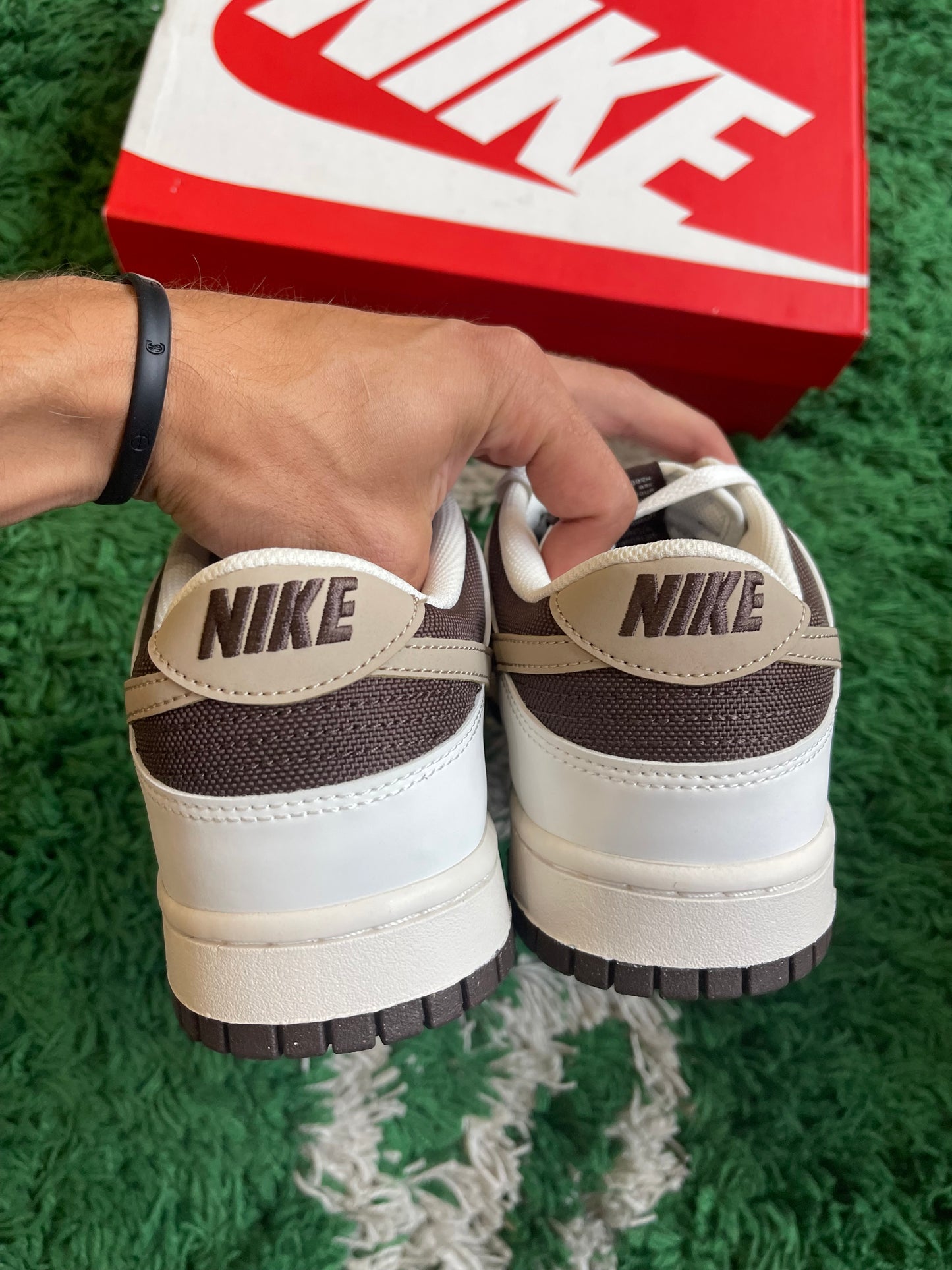 Nike Dunk Low “White Baroque Brown”