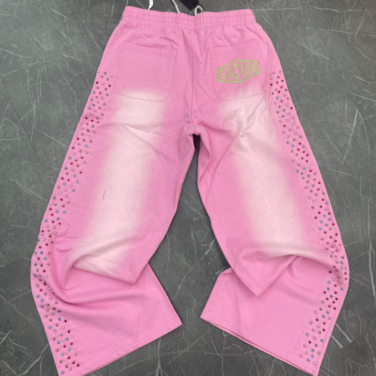Cactus Valley Pink Crystal Sweatpants - Image 2