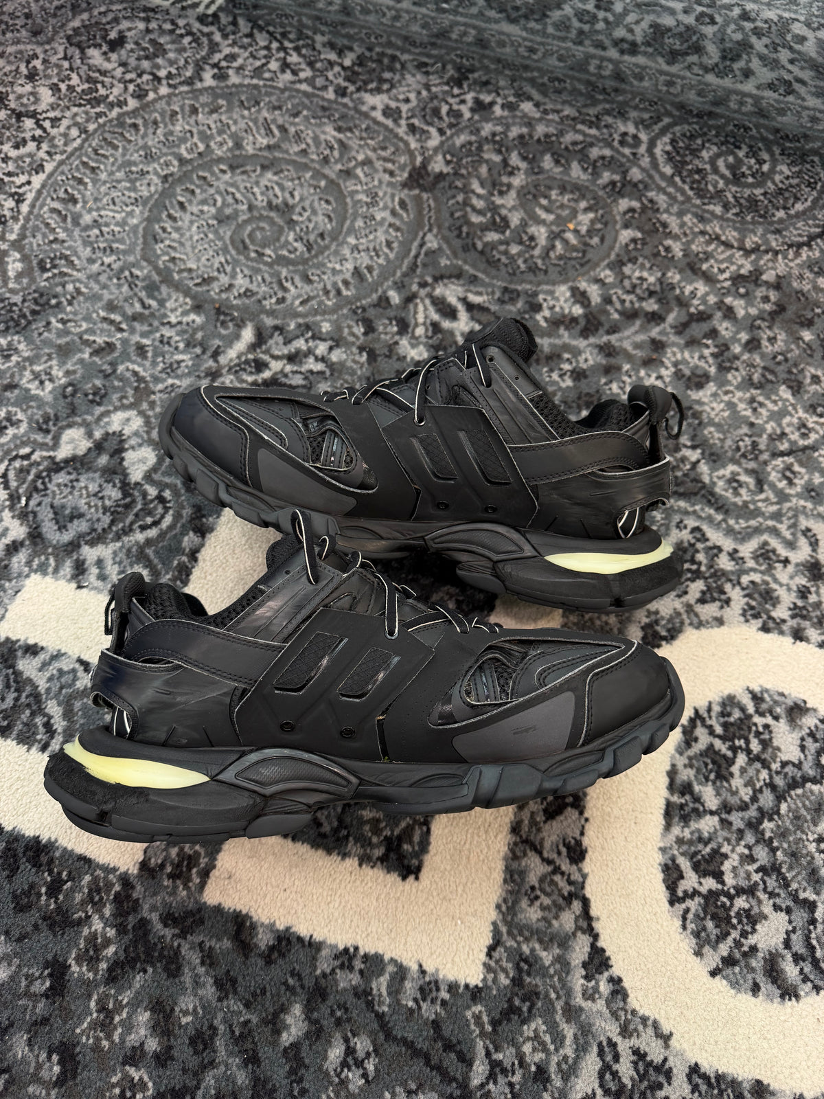Balenciaga Track LED “Triple Black”