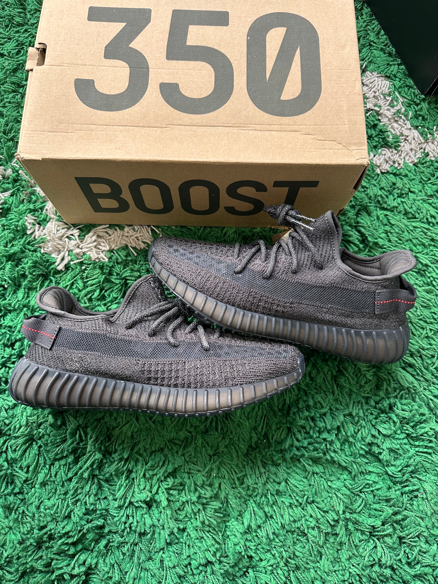 Yeezy 350 “Static Black Reflective”