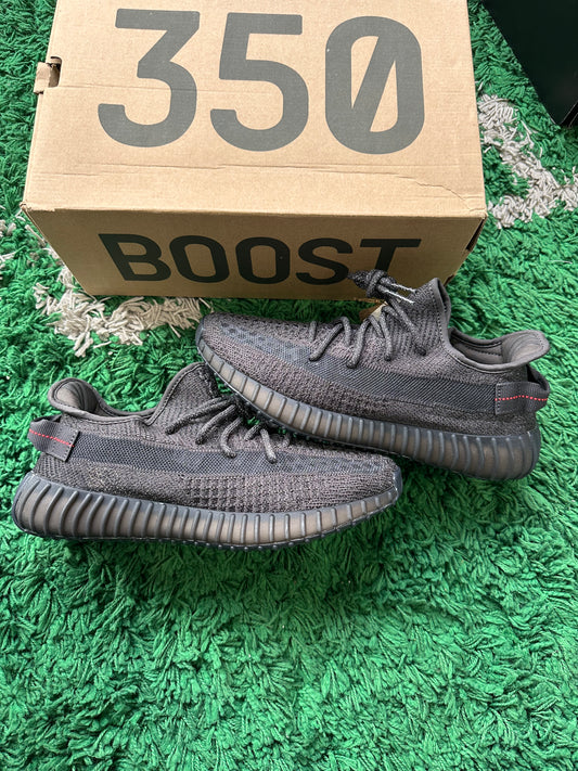 Yeezy 350 “Static Black Reflective”