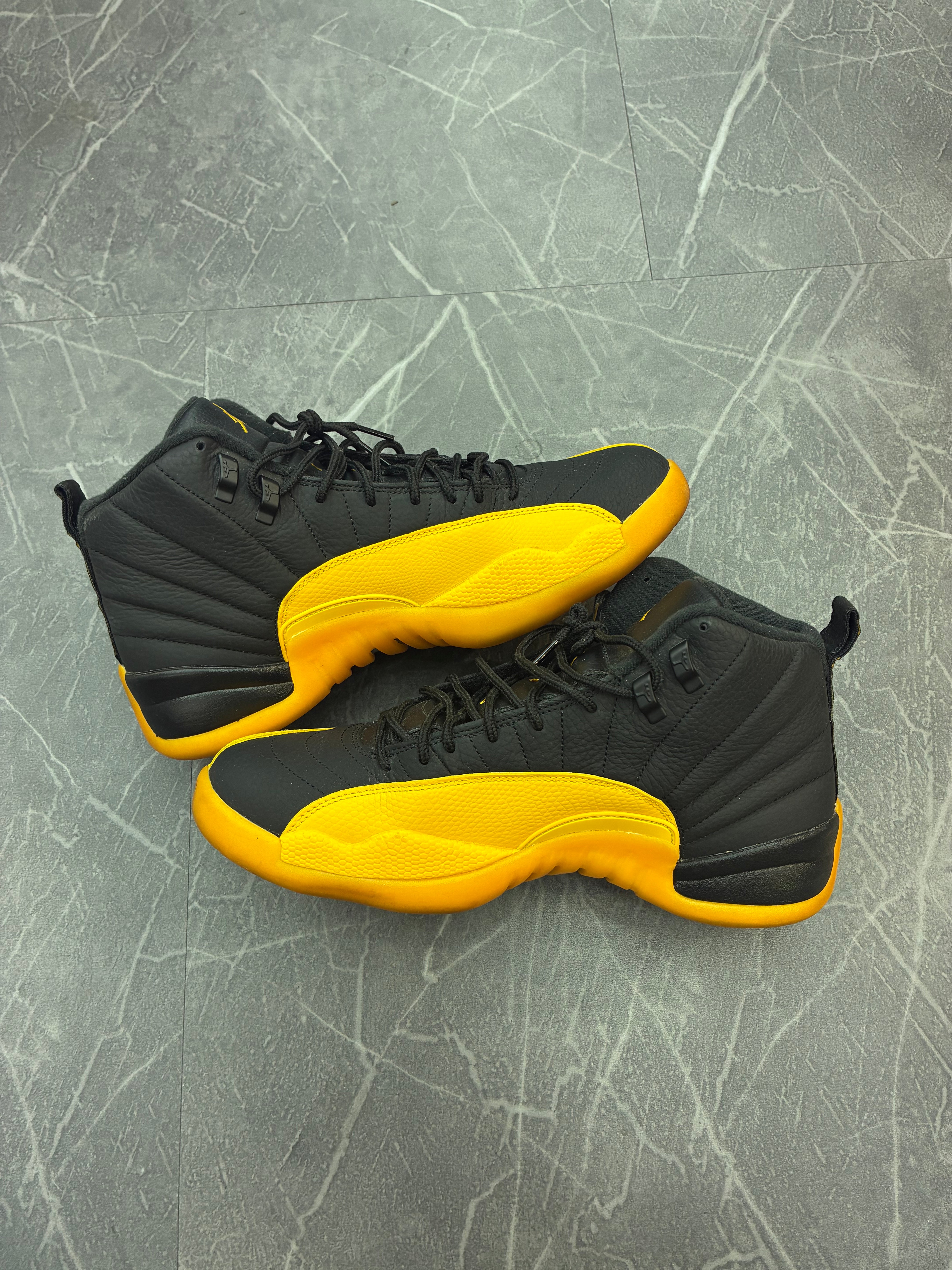 Jordan 12 “Black University Gold”