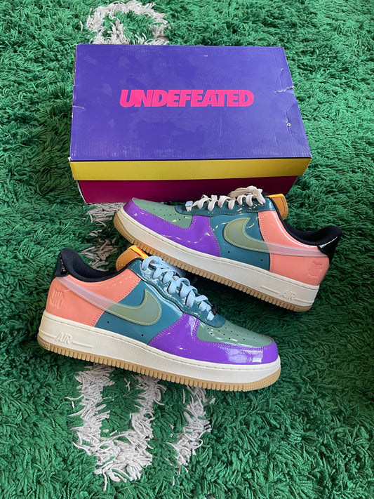 Undefeated Air Force 1 Low “Patent Wild Berry”