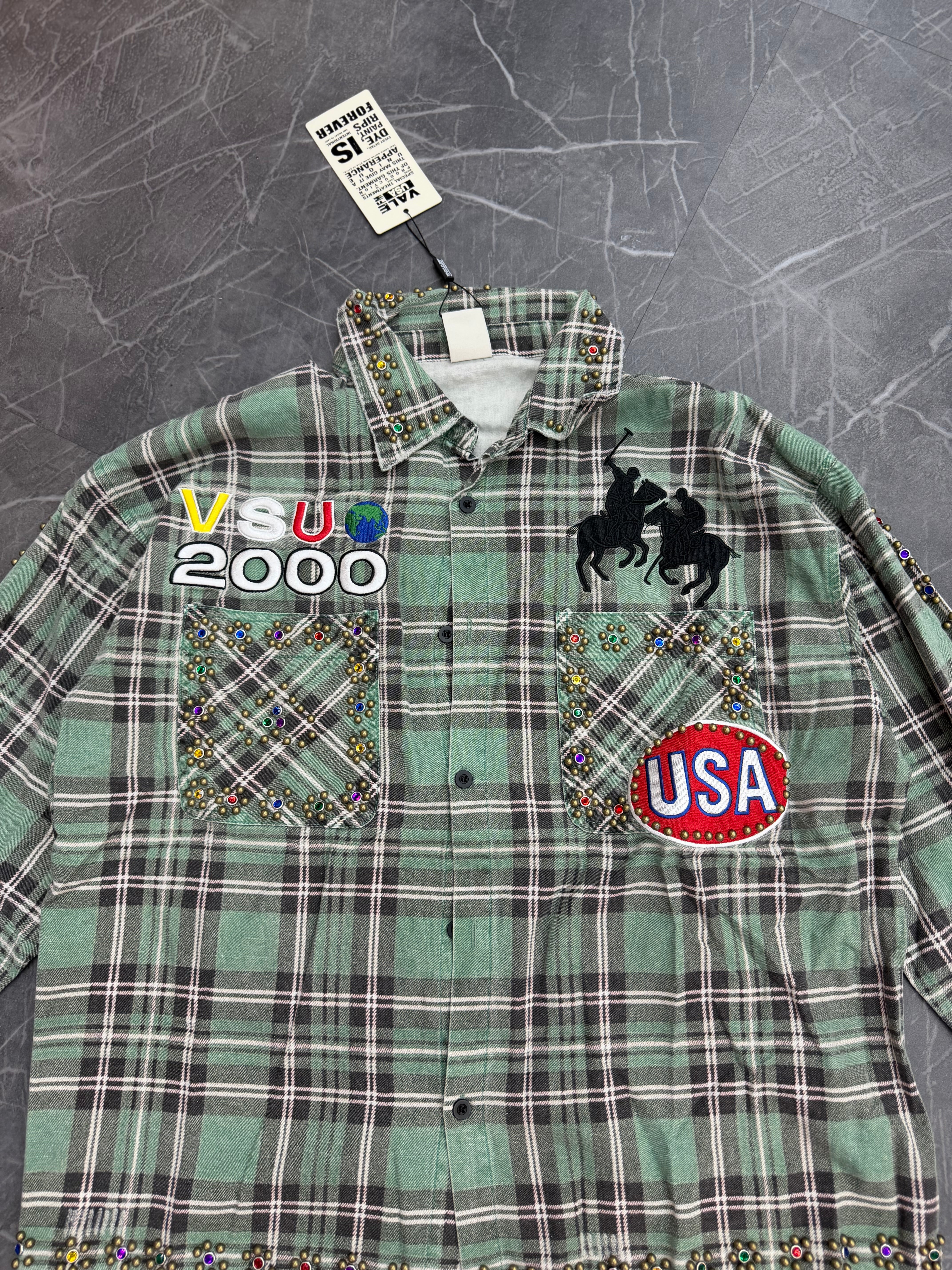 Vale Forever Jade Flannel