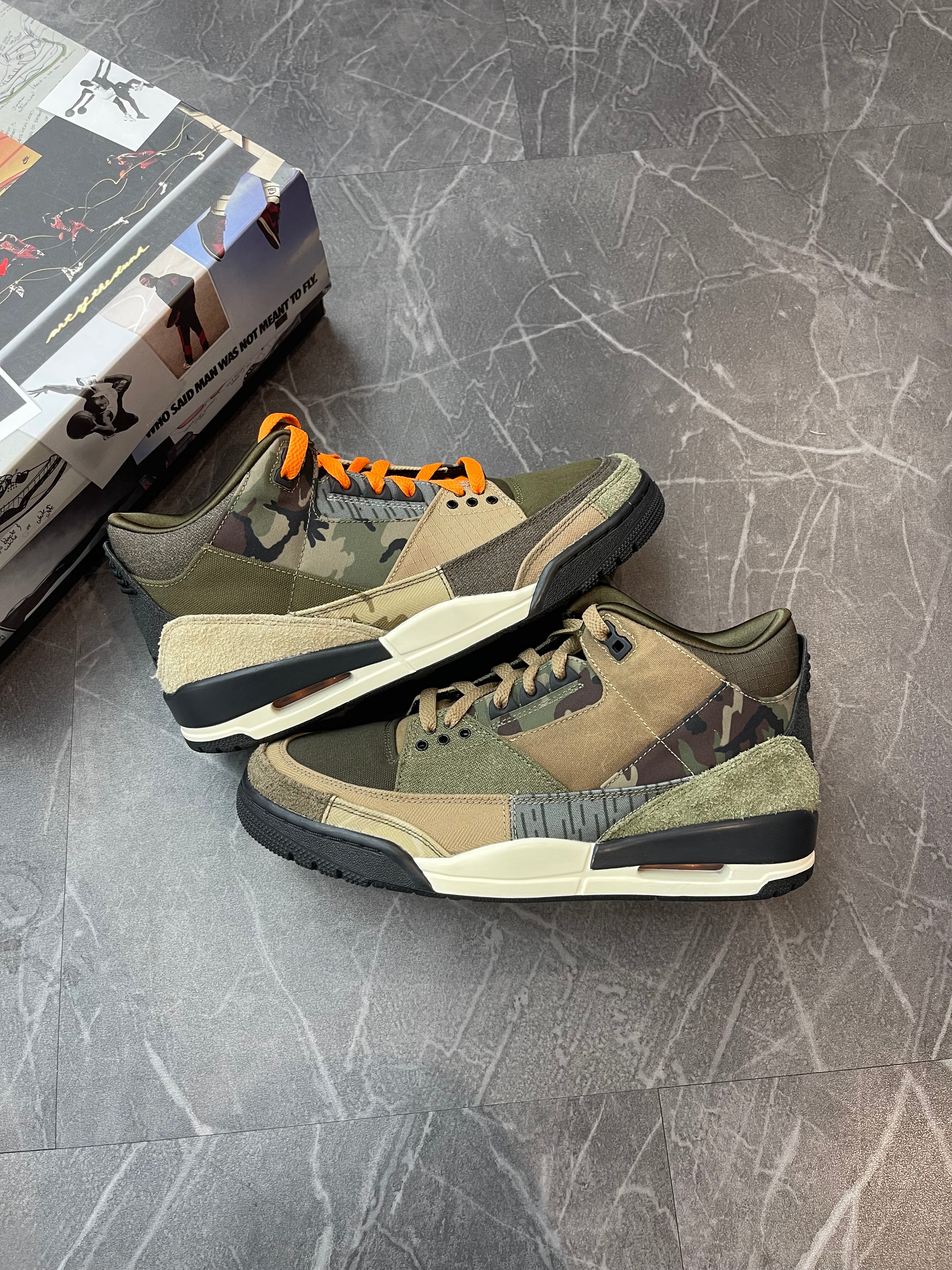 Jordan 3 “Patchwork Camo”