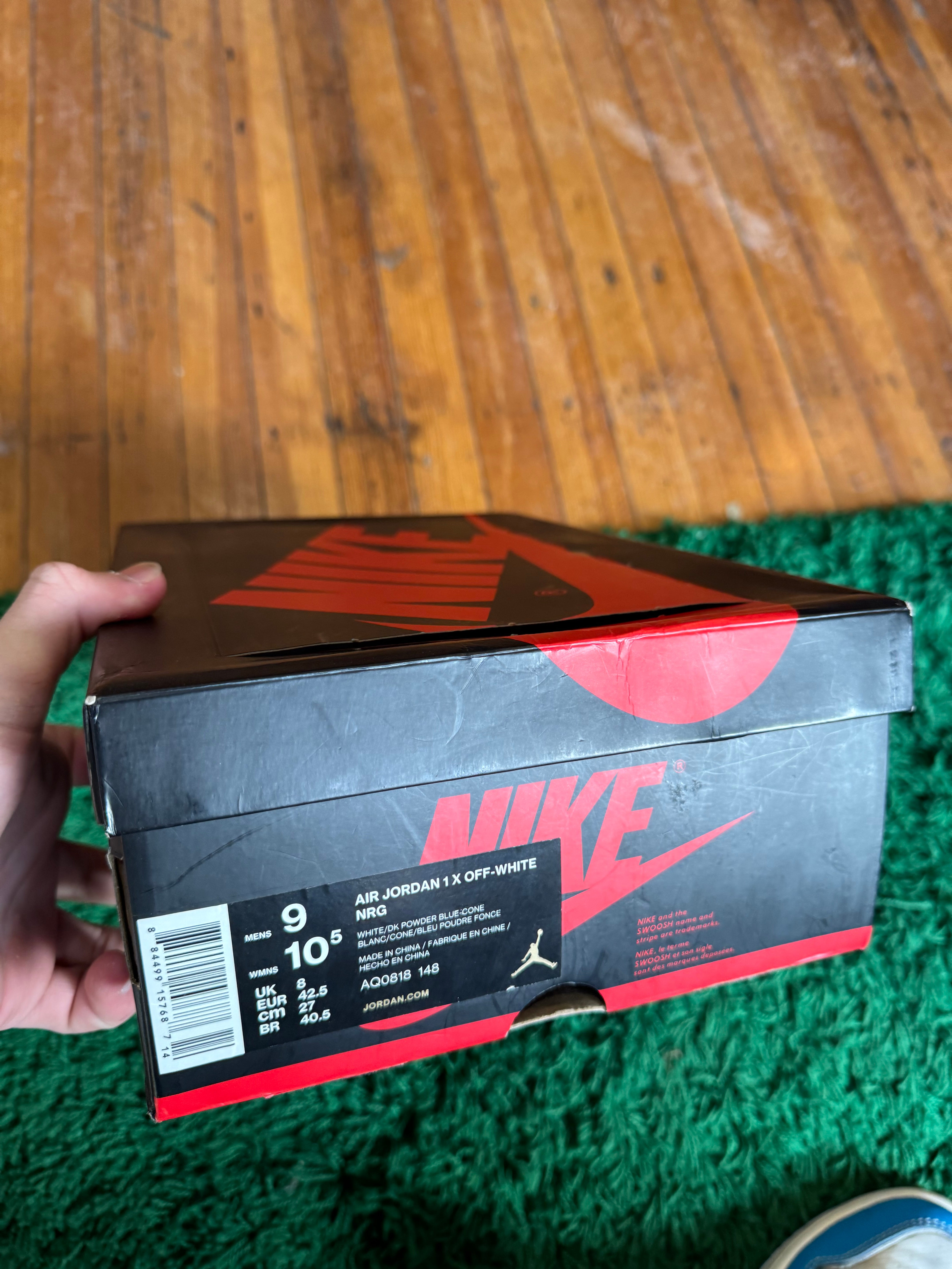 Jordan 1 High x Off White “UNC”