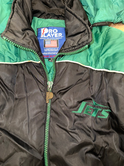 90’s NY Jets Pro Player Puffer Coat (L)