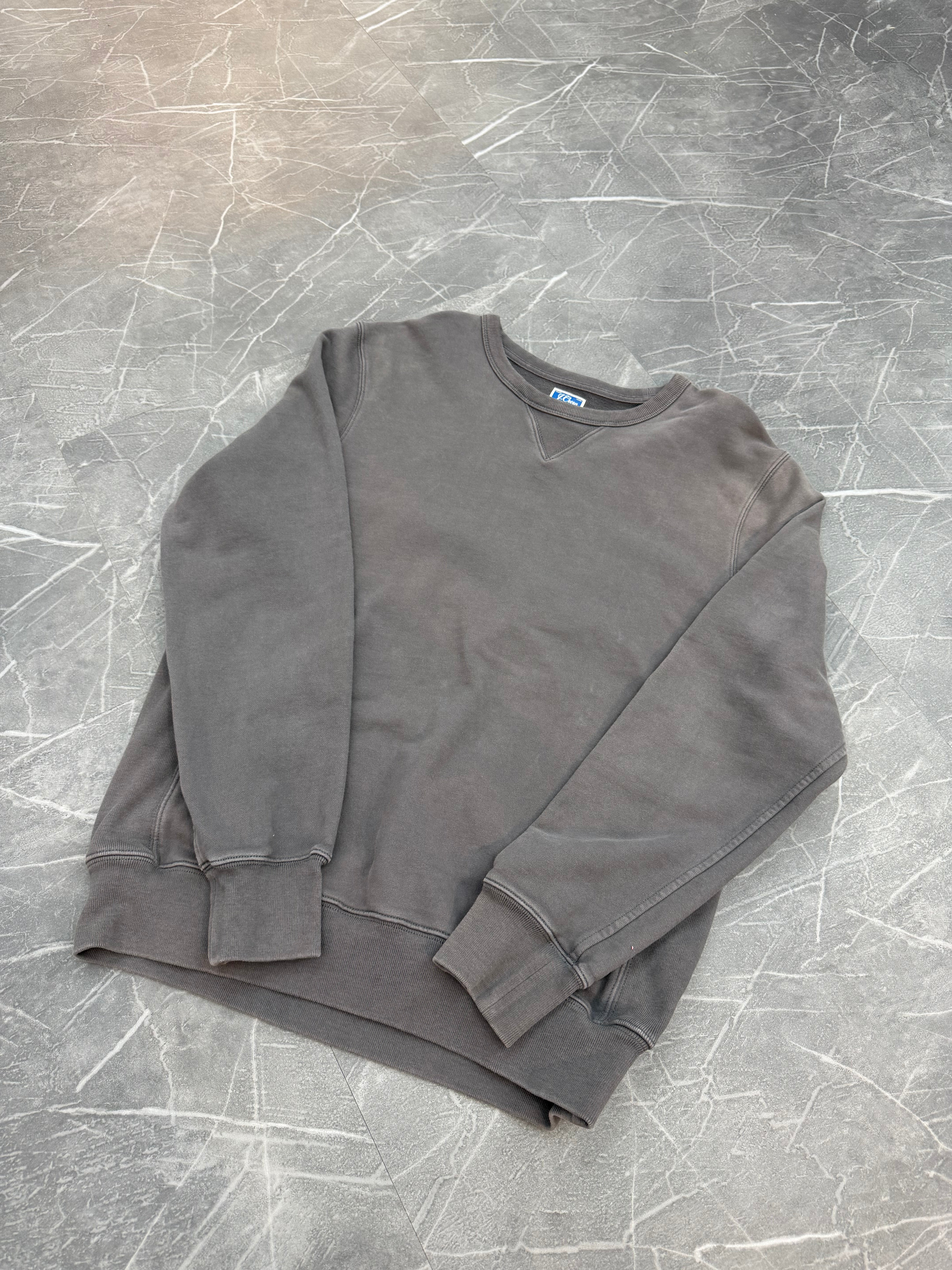 Vintage J-Crew Crewneck “Charcoal” (L)