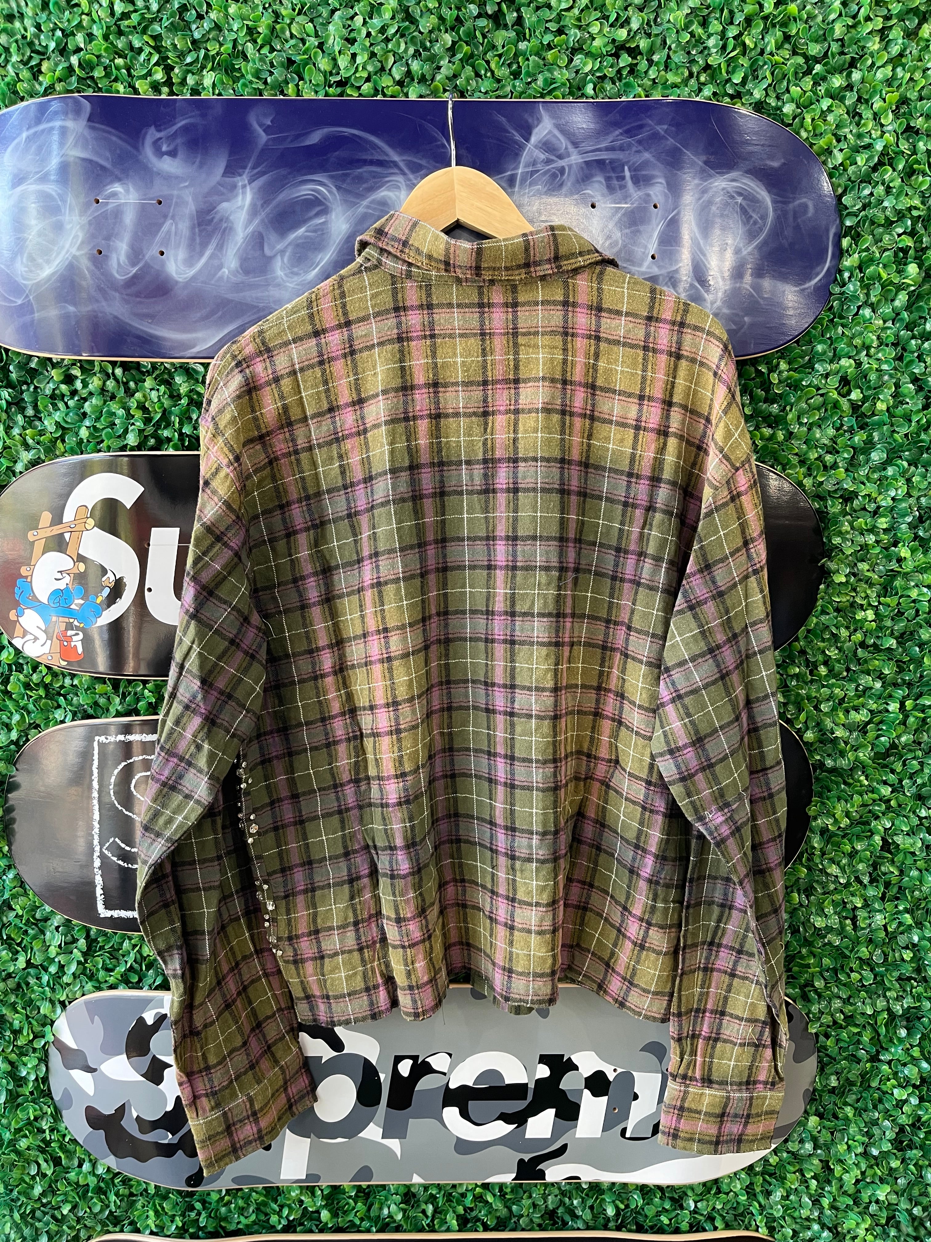 Vale Forever Green Fever Flannel