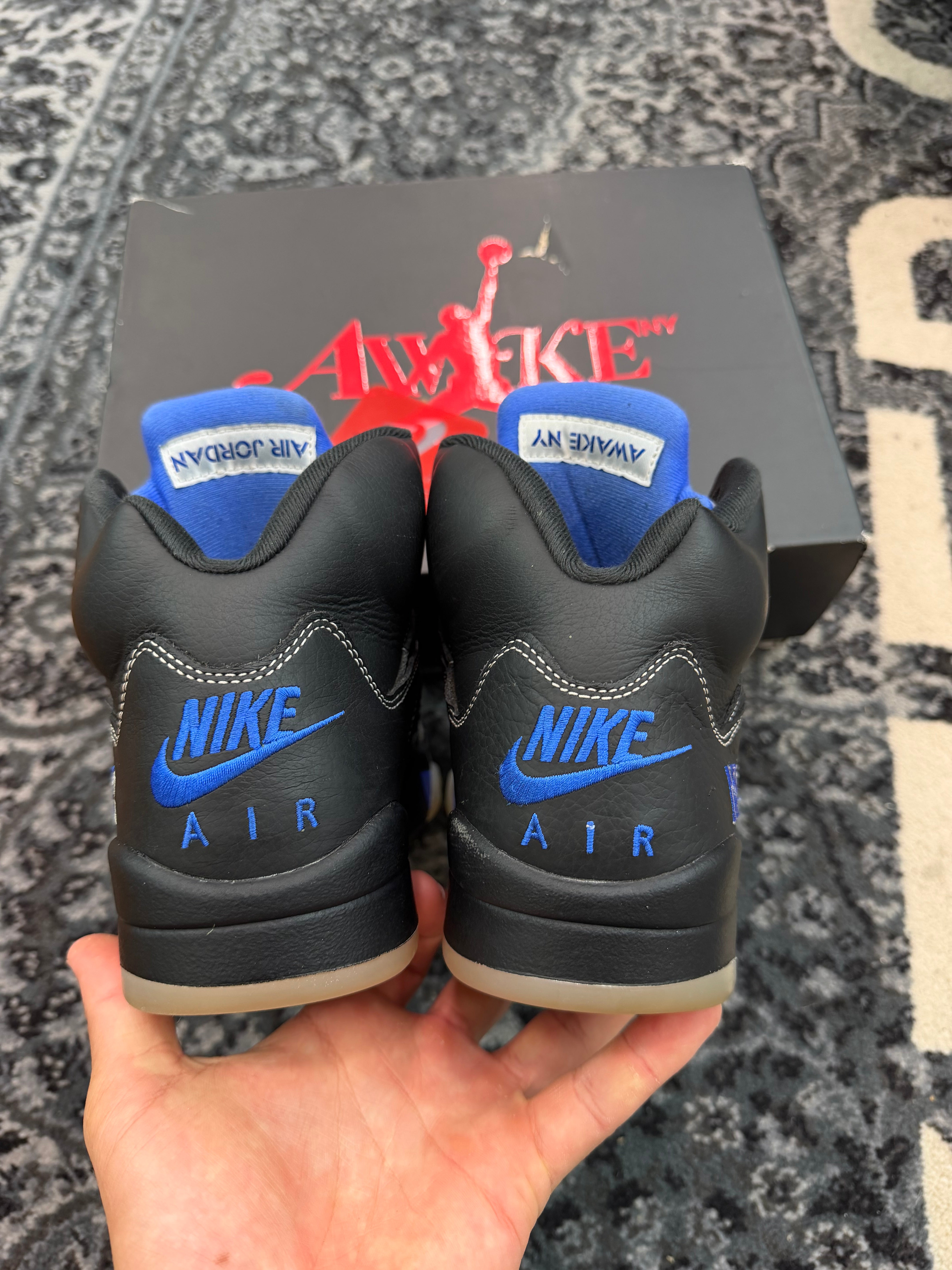 Jordan 5 x Awake NY “Black”