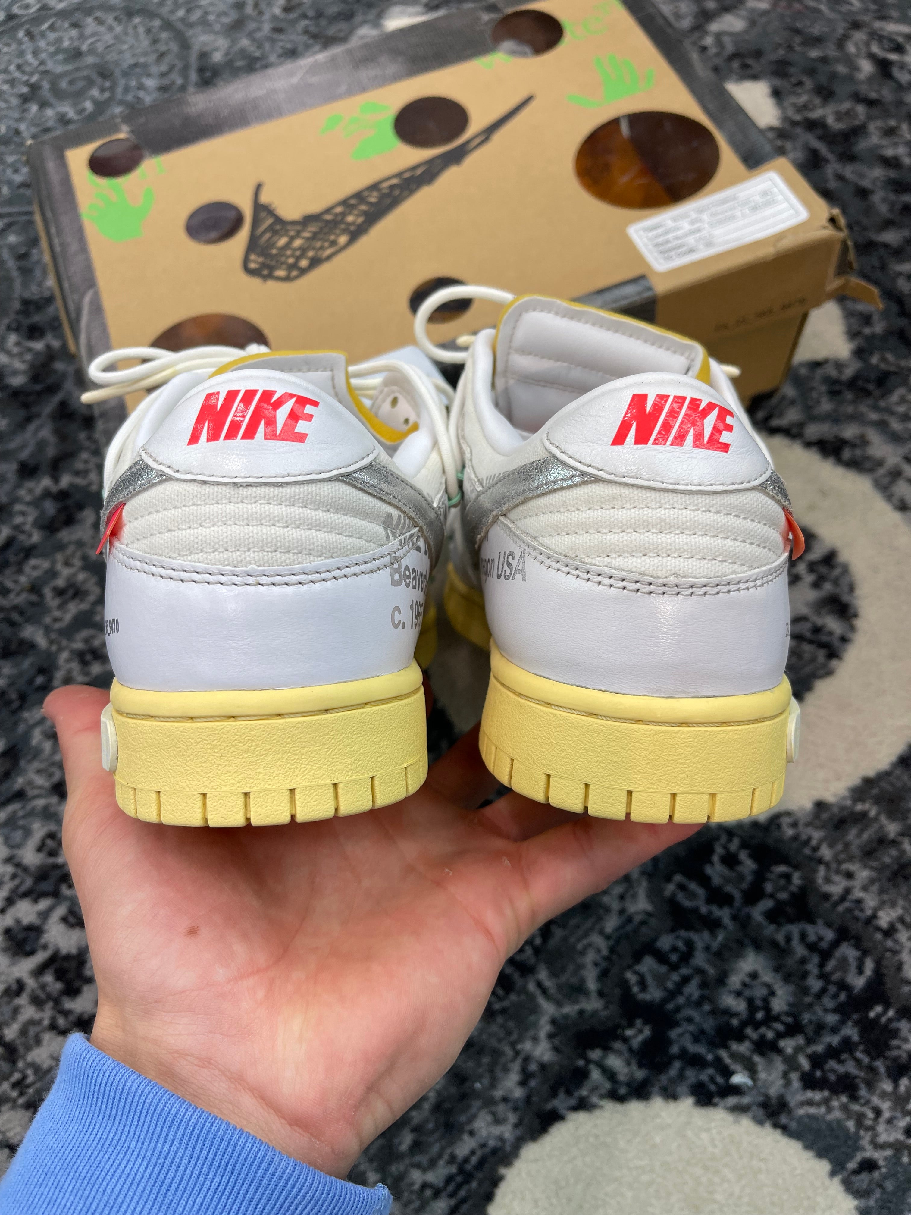 Nike Dunk Low x Off White “Lot 01 of 50”
