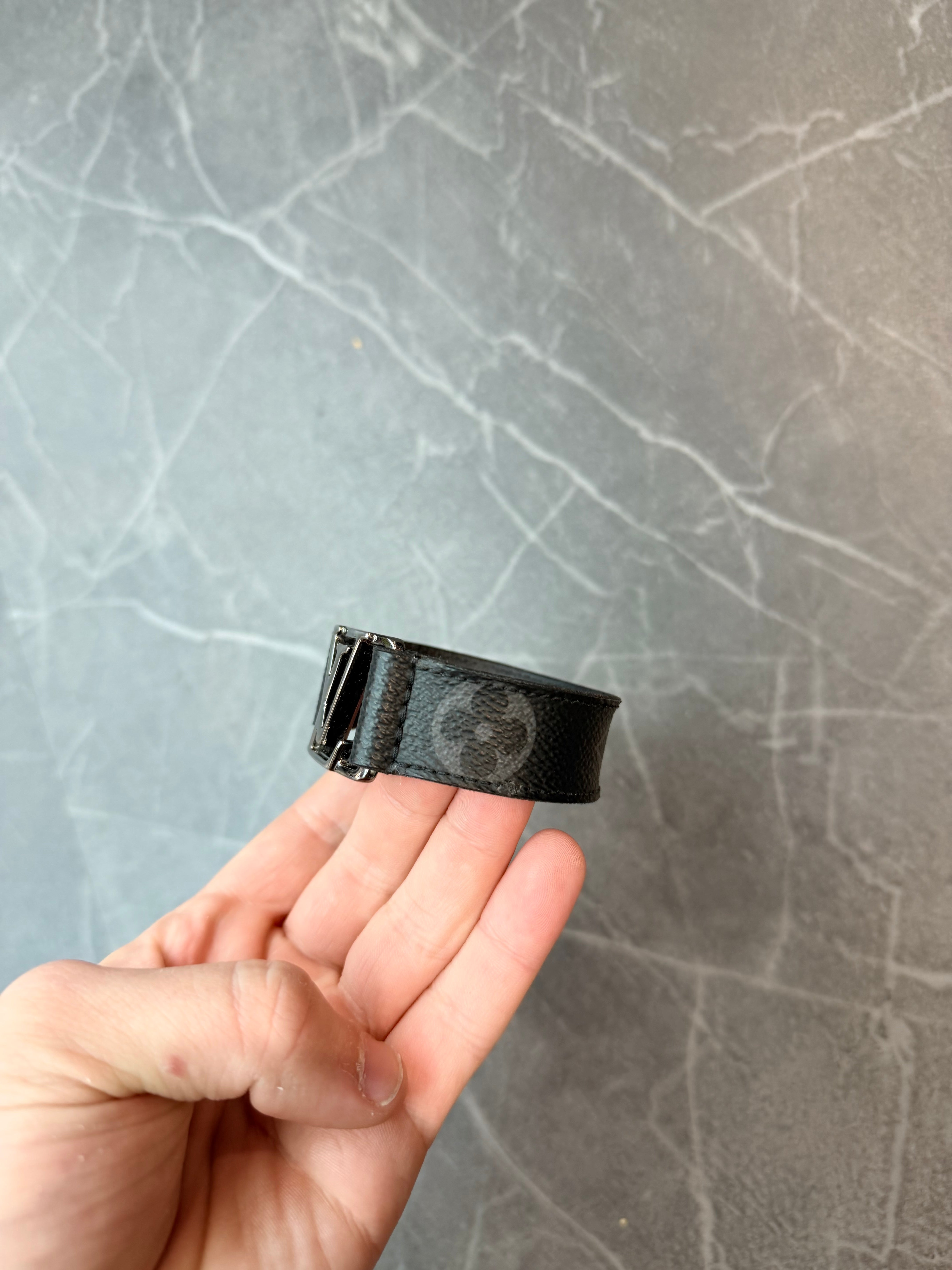 Louis Vuitton Monogram Leather Bracelet