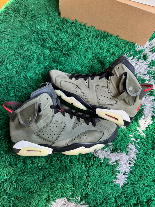 Jordan 6 x Travis Scott “Olive”